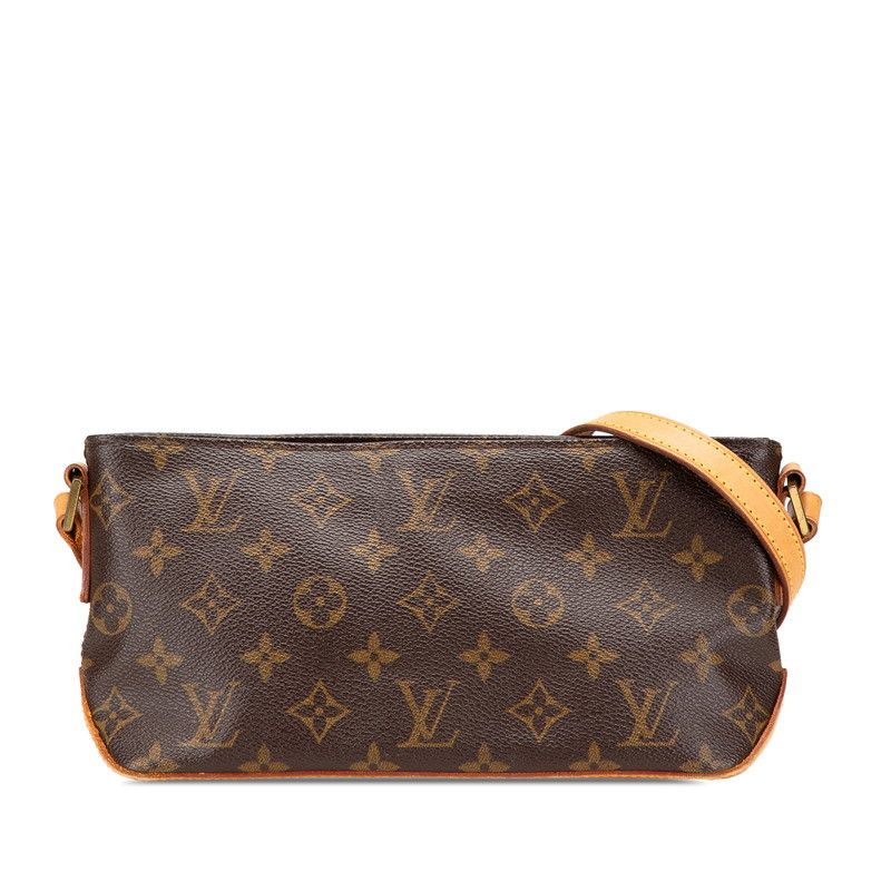 Louis Vuitton Louis Vuitton Trotteur Monogram Shoulder Bag Canvas Crossbody Bag M51240 in Brown, Women's