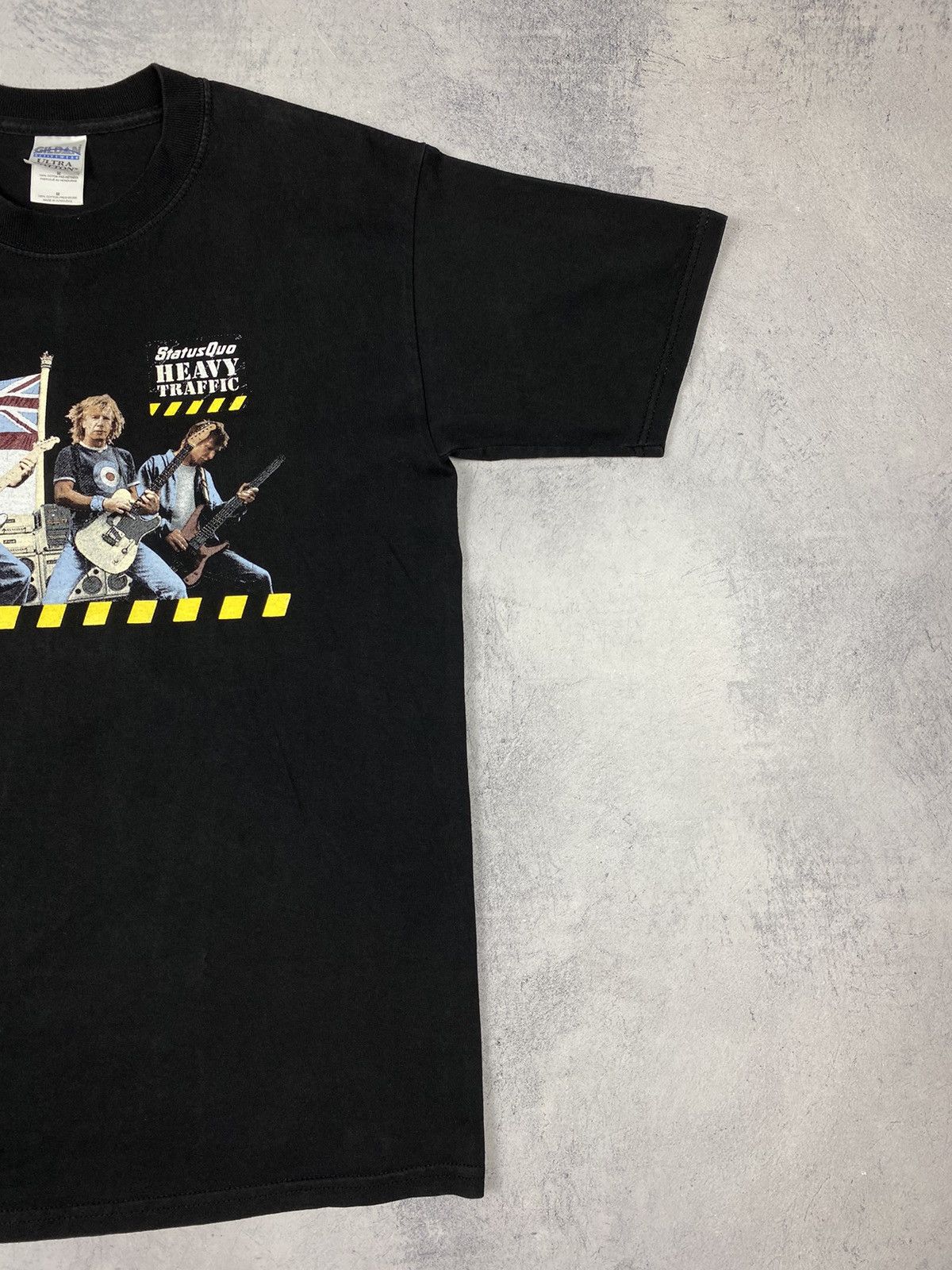 Band Tees Status Quo Heavy Traffic 2003 World Tour Vintage T Shirt Size US M / EU 48-50 / 2 - 4 Thumbnail