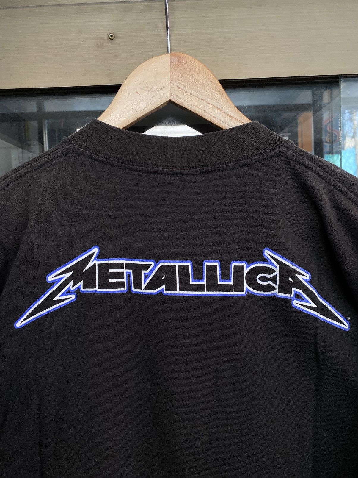 Metallica × Vintage Metallica Vintage Giant T Shirt Size US XL / EU 56 / 4 - 1 Thumbnail