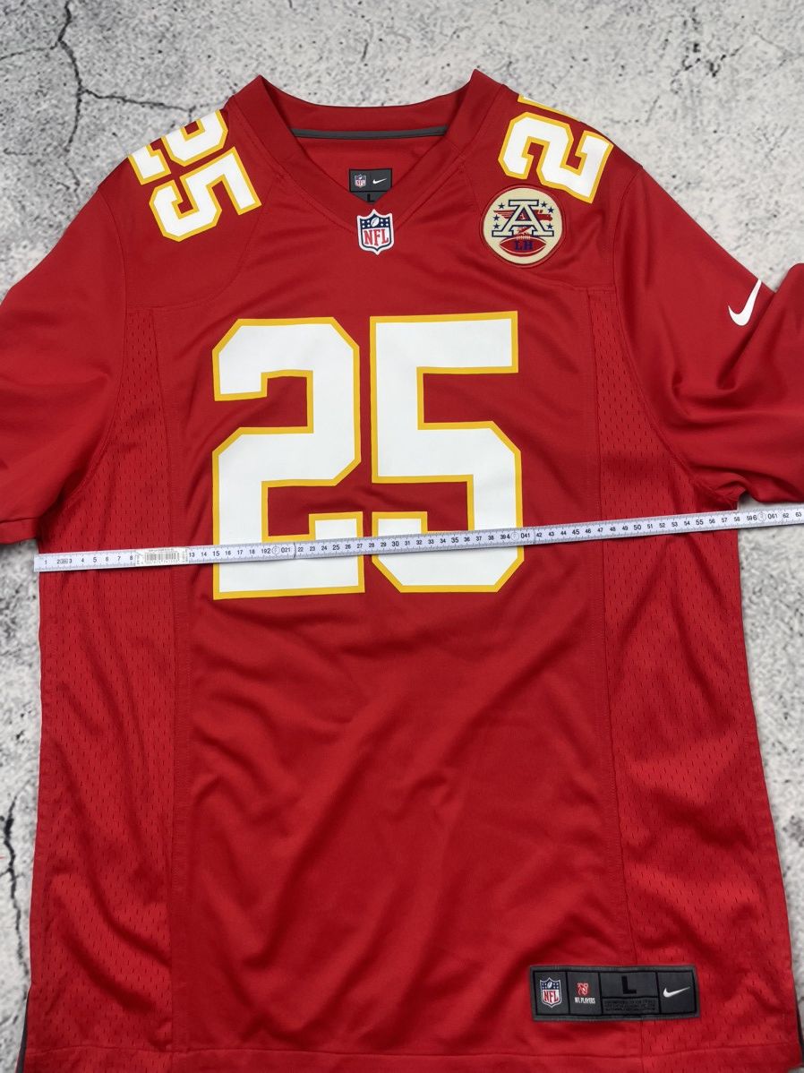 Nike Nike L Kansas City Chiefs #25 Jamaal Charles NFL Jersey Red Size US L / EU 52-54 / 3 - 8 Thumbnail