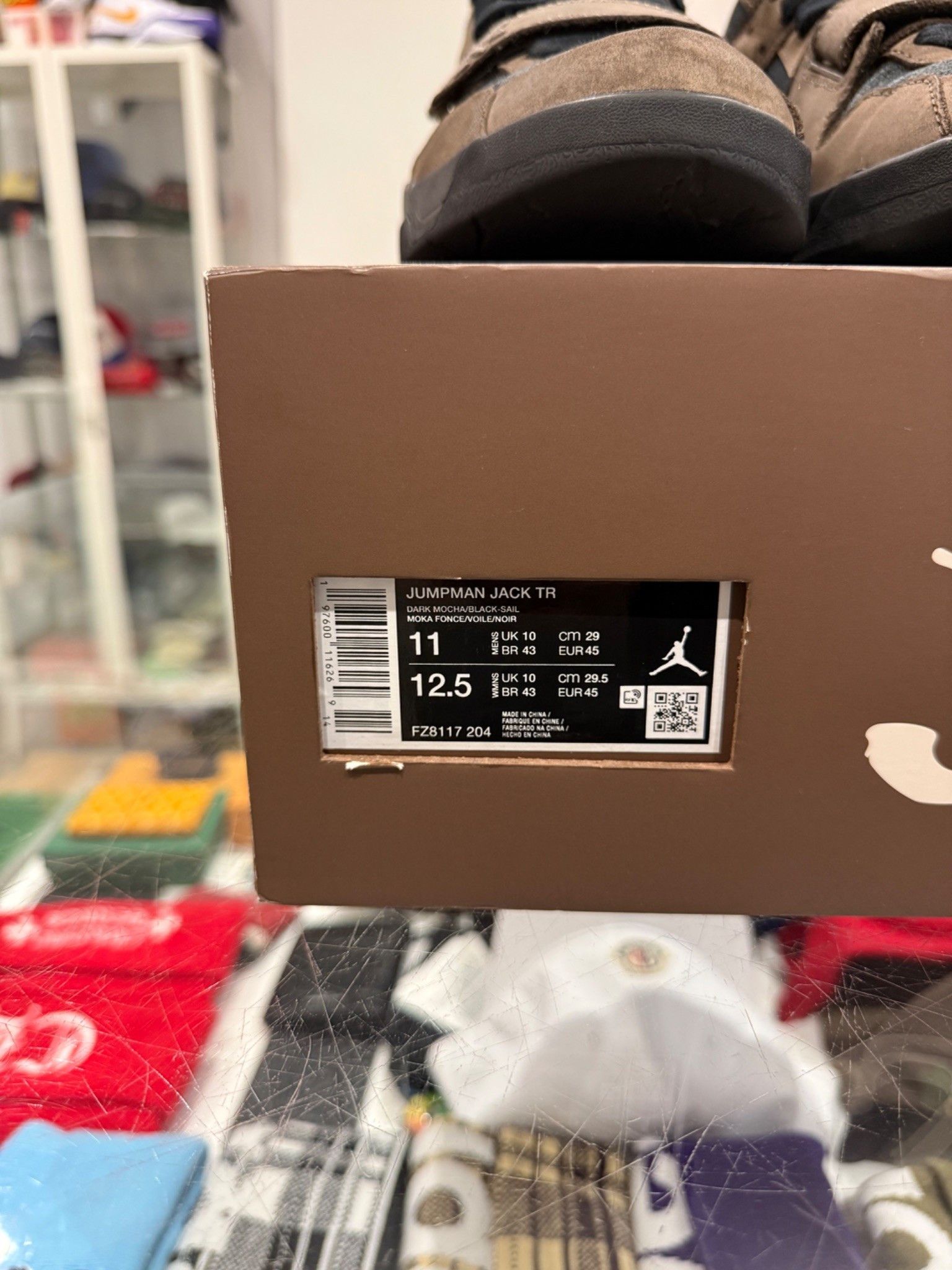 Jordan Brand Jordan Jumpman Jack TR Travis Scott Dark Mocha Size US 11 / EU 44 - 7 Thumbnail