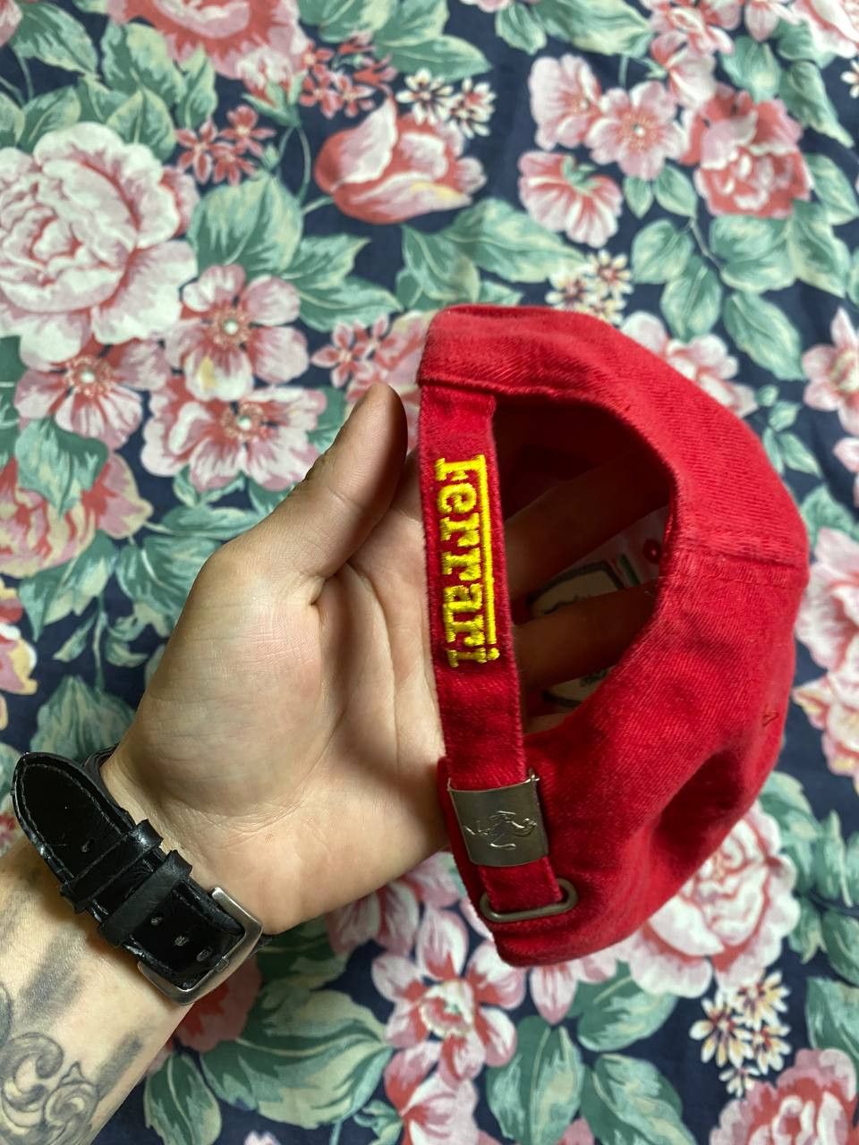 Ferrari Vintage Ferrari Racing Cap 1996s Y2K Size ONE SIZE - 4 Thumbnail
