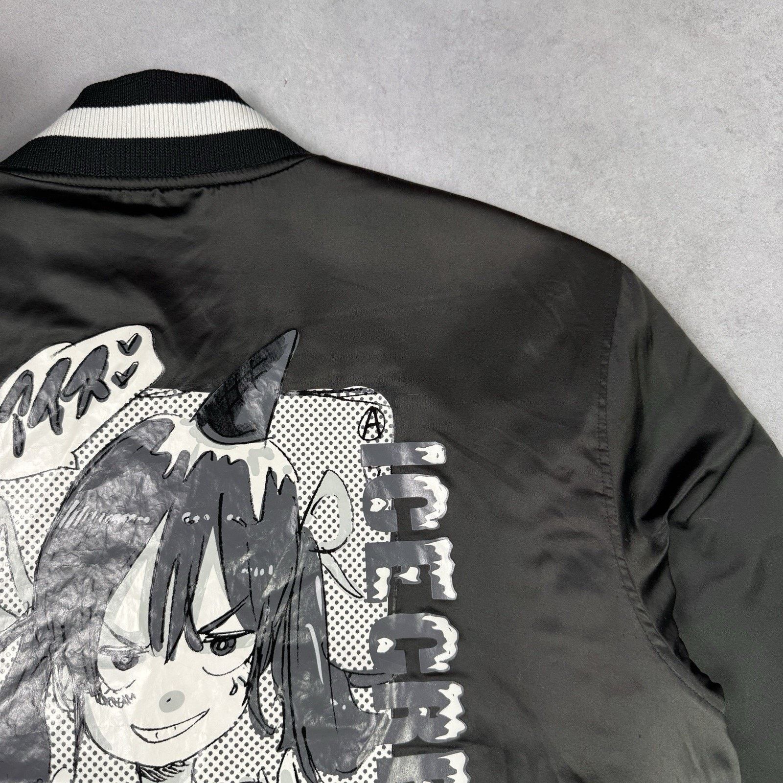 Icecream Icecream X Jun Inagawa Varsity Jacket Size M Black Bomber Size US M / EU 48-50 / 2 - 18 Thumbnail