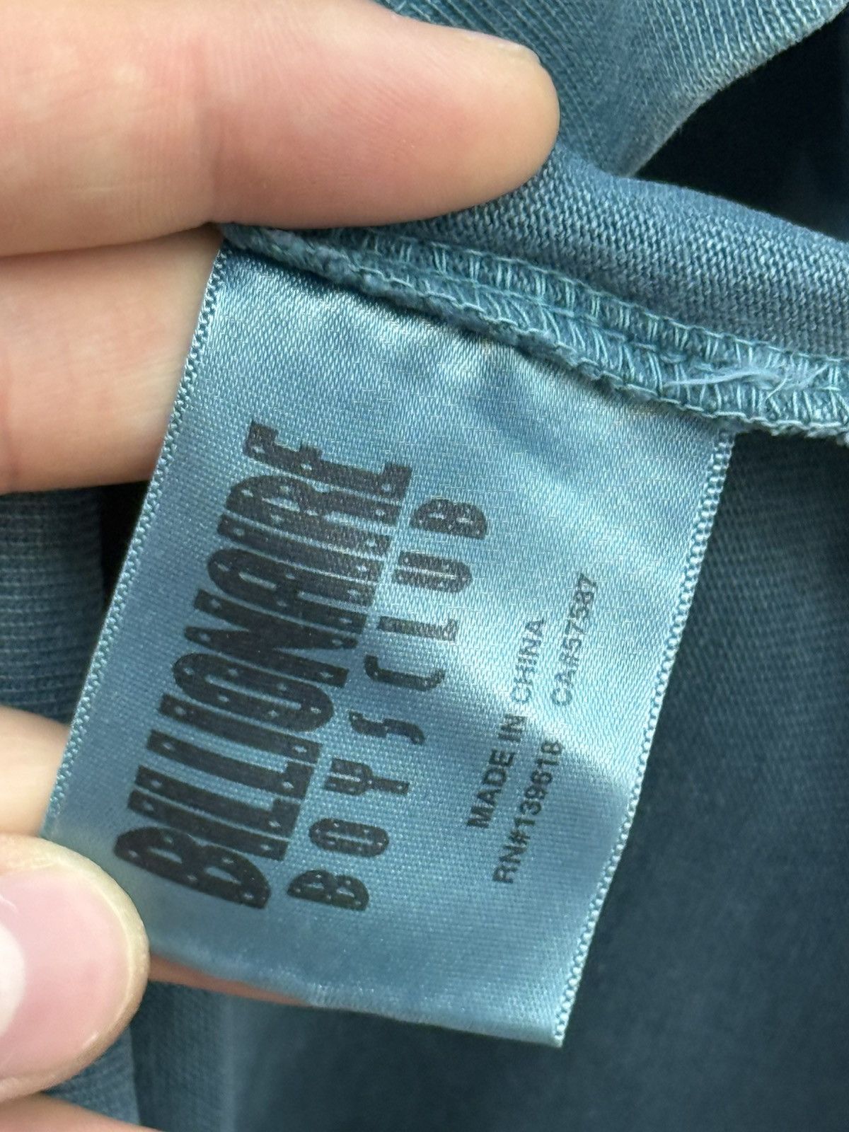 Billionaire Boys Club Billionaire Boys Club Garment Dyed Pocket Long Sleeve Tee Size US S / EU 44-46 / 1 - 5 Thumbnail