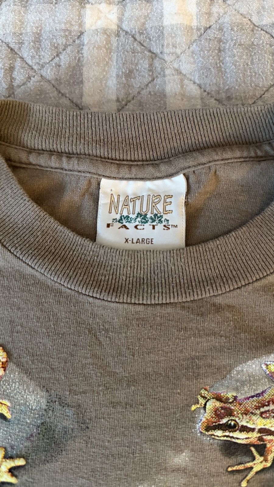 Vintage 90’s Frog AOP Tee Size US XL / EU 56 / 4 - 4 Thumbnail