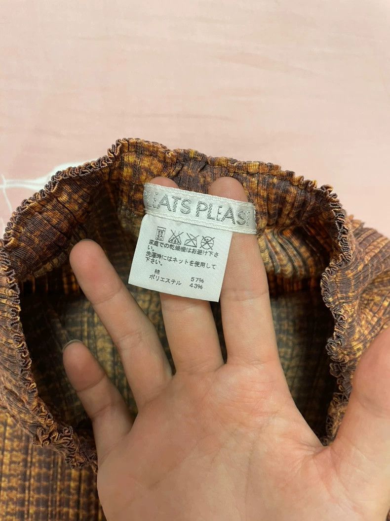 Issey Miyake Issey Miyake size:1 Brown pleated skirt Size 42" / US 20 - 4 Thumbnail