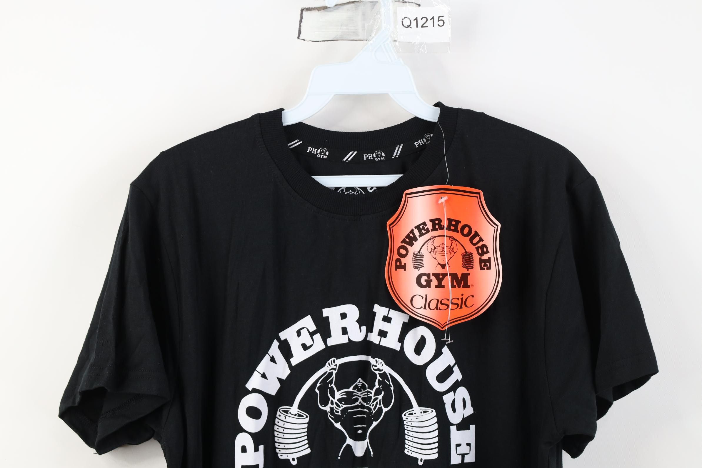 Vintage Deadstock Vintage Y2K Powerhouse Gym Bodybuilder T-Shirt Size US S / EU 44-46 / 1 - 2 Thumbnail