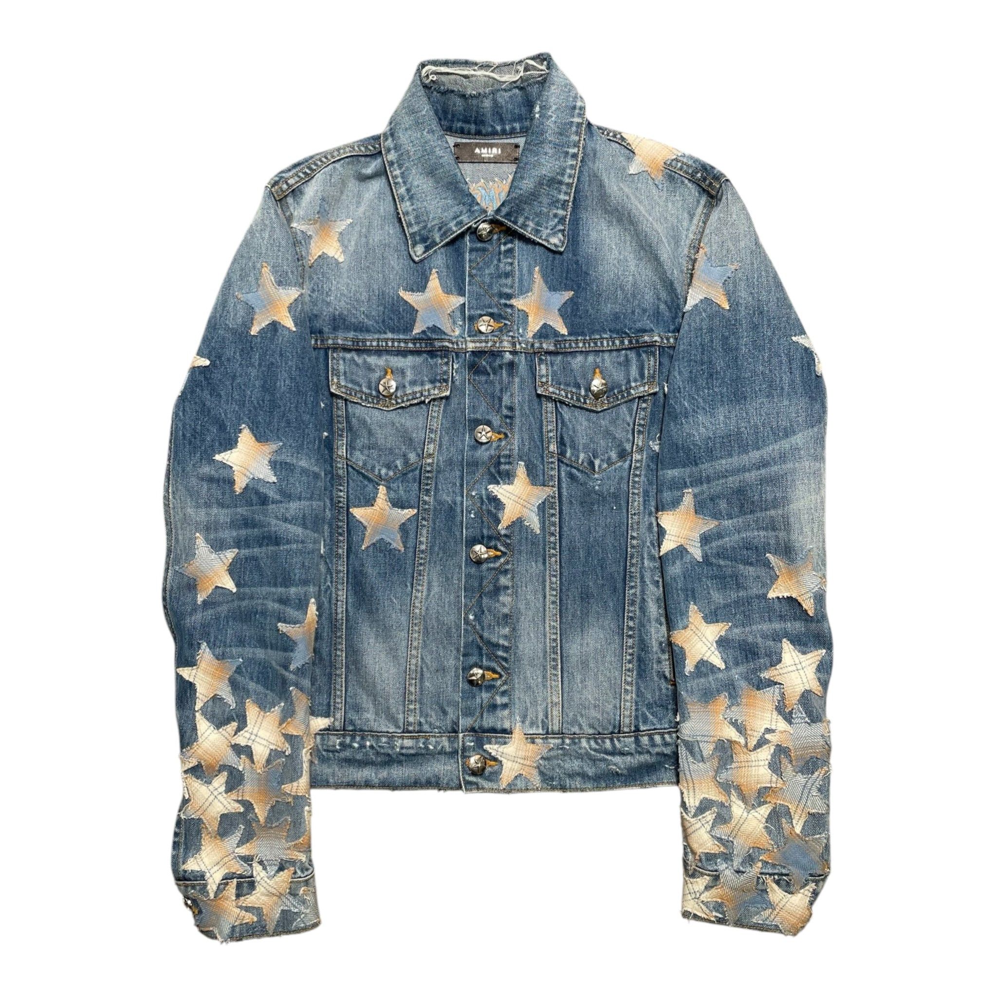 Amiri Amiri x Chemist Denim Star Patch Denim Jacket 70s Indigo