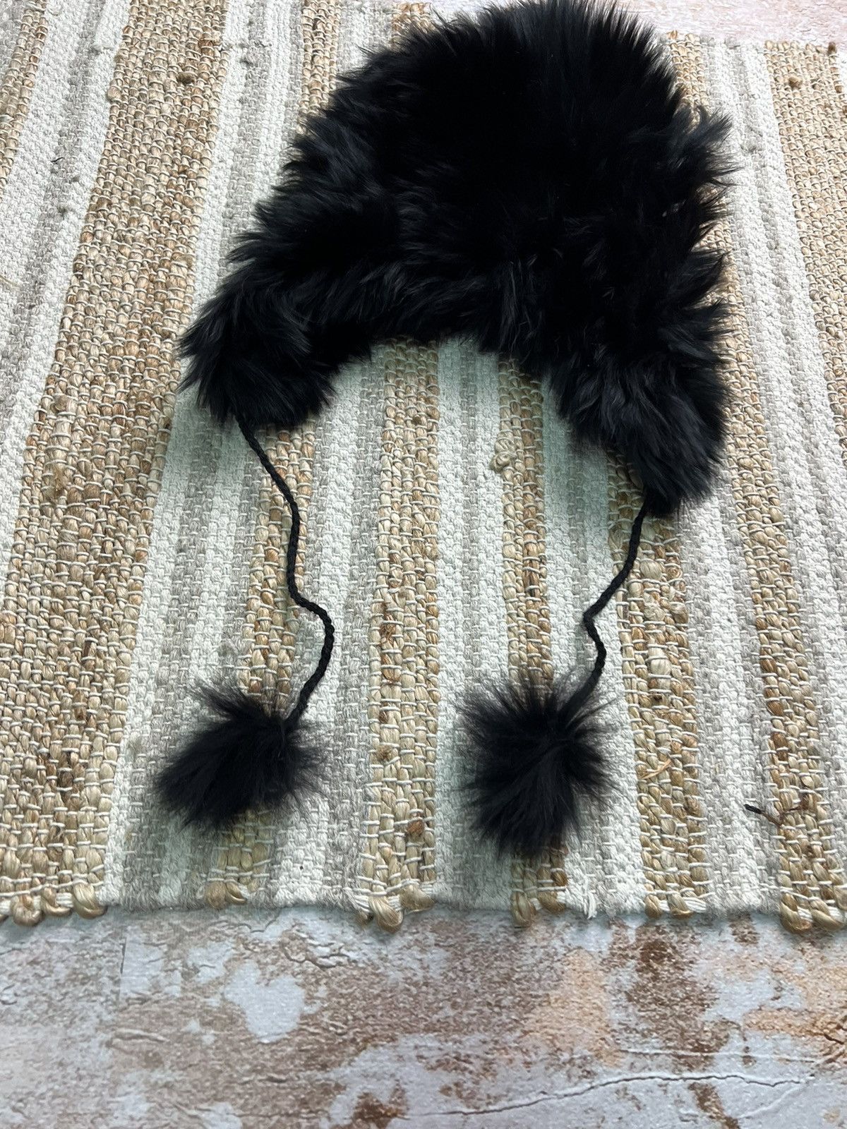 20471120 × Japanese Brand Vintage Japanese fur hat Size ONE SIZE - 2 Thumbnail