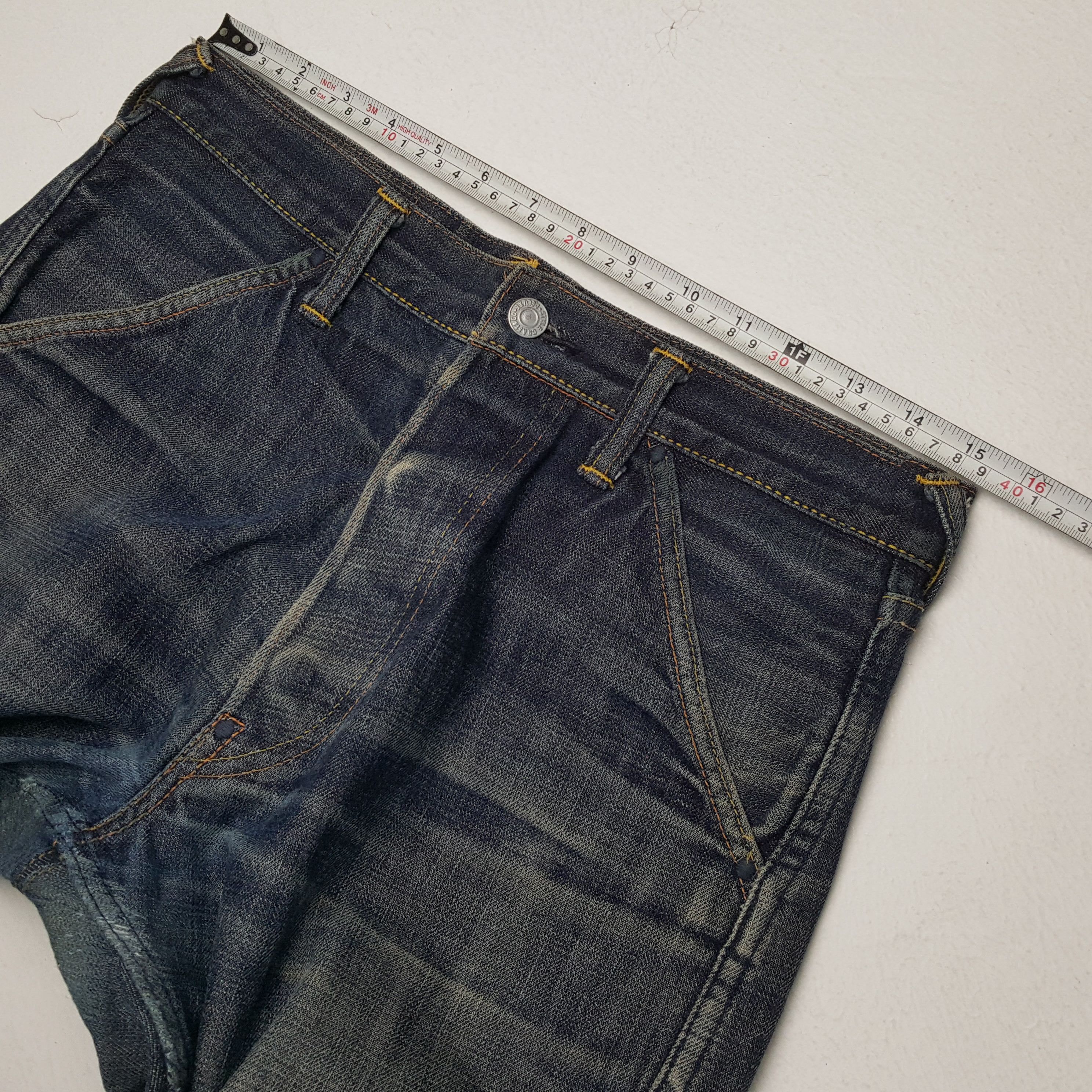 Evisu × Japanese Brand × Vintage Vintage EVISU Japanese Brand Daicock Custom Style Jeans Size US 30 / EU 46 - 7 Thumbnail