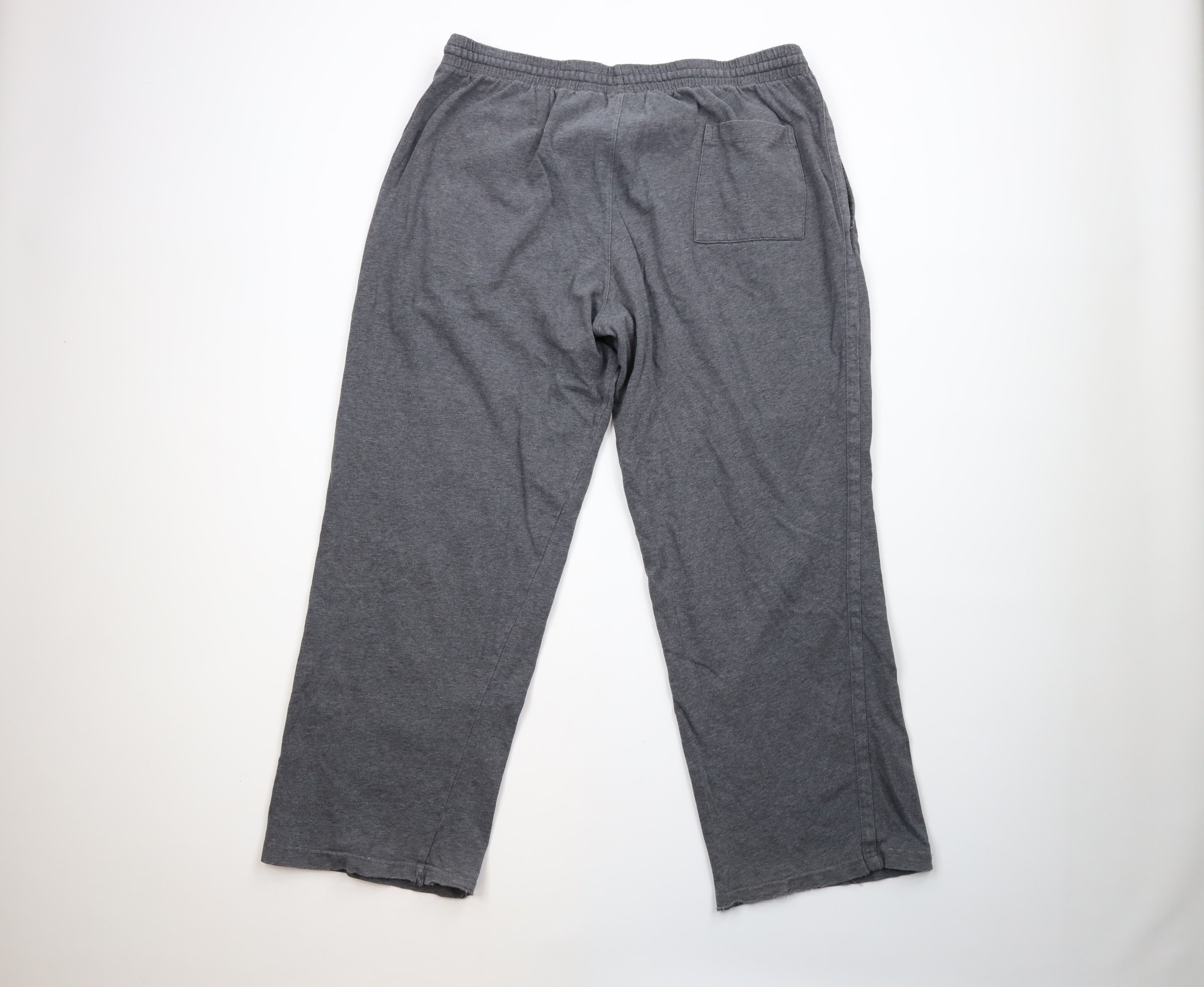 Nike × Vintage Vintage Nike Scott Mini Swoosh Wide Leg Sweatpants Size US 40 / EU 56 - 11 Thumbnail
