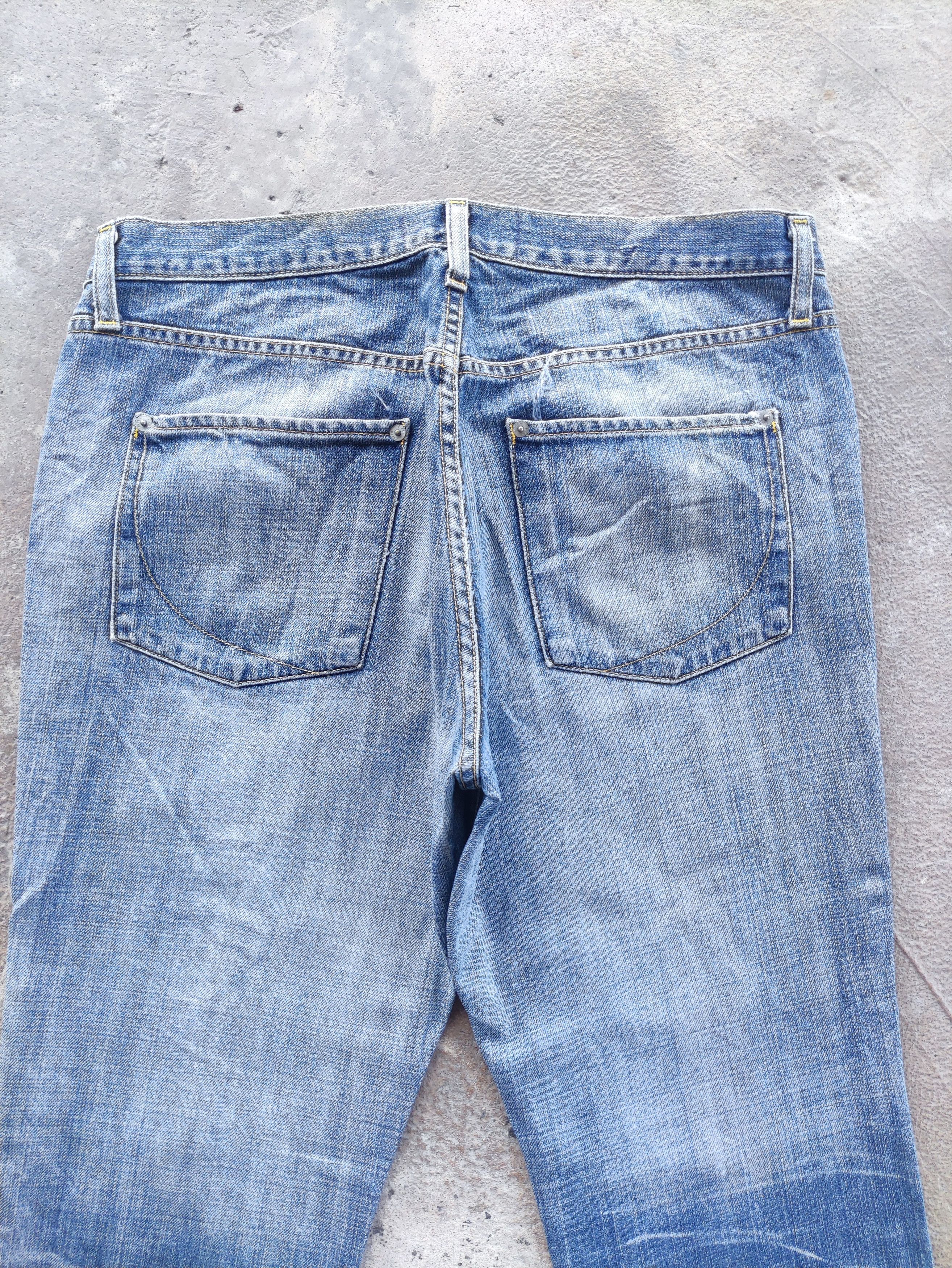Japanese Brand Vintage Japanese Jean Flare Faded BOOTCUT Denim Pants Size US 34 / EU 50 - 10 Thumbnail