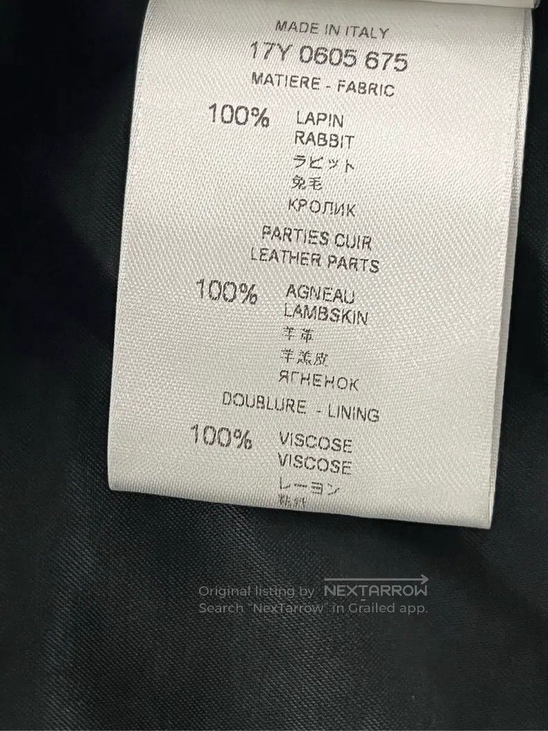 Givenchy Givenchy Stock: Fur and Leather Integrated Cloak-Style Jac Size US XL / EU 56 / 4 - 7 Thumbnail