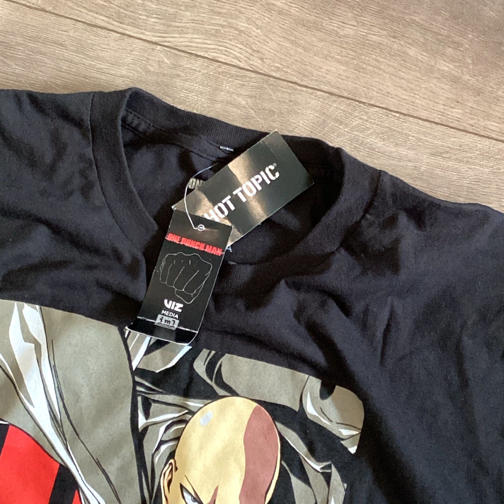 Vintage VINTAGE One Punch Man T-Shirt Horror Anime Black XL Unisex Adults Size US XL / EU 56 / 4 - 4 Thumbnail
