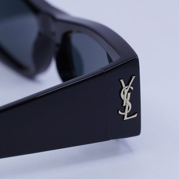 Saint Laurent Paris 🕶️ New Saint Laurent SL M140 RIM 001 Black Sunglasses Size ONE SIZE - 11 Thumbnail