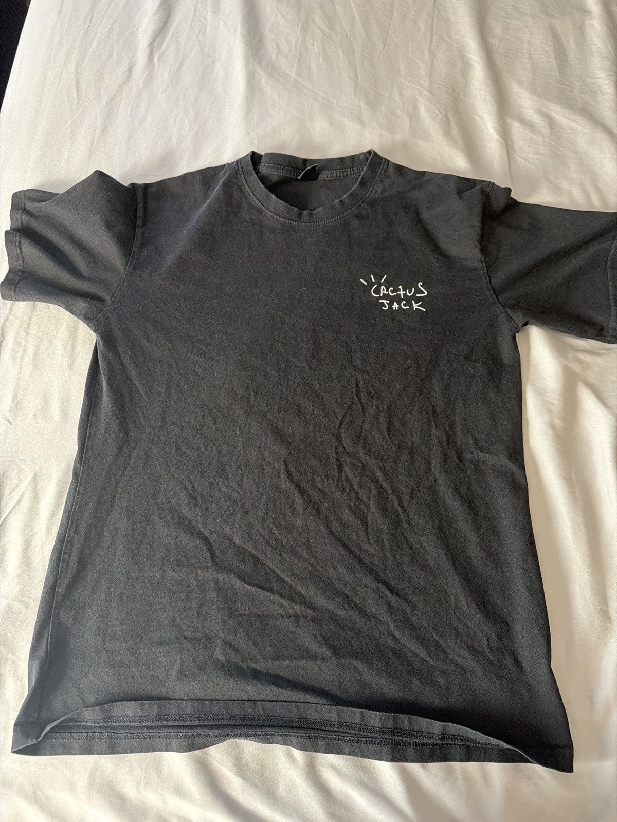 Travis Scott Black Cactus Jack tee Size US M / EU 48-50 / 2 - 3 Thumbnail