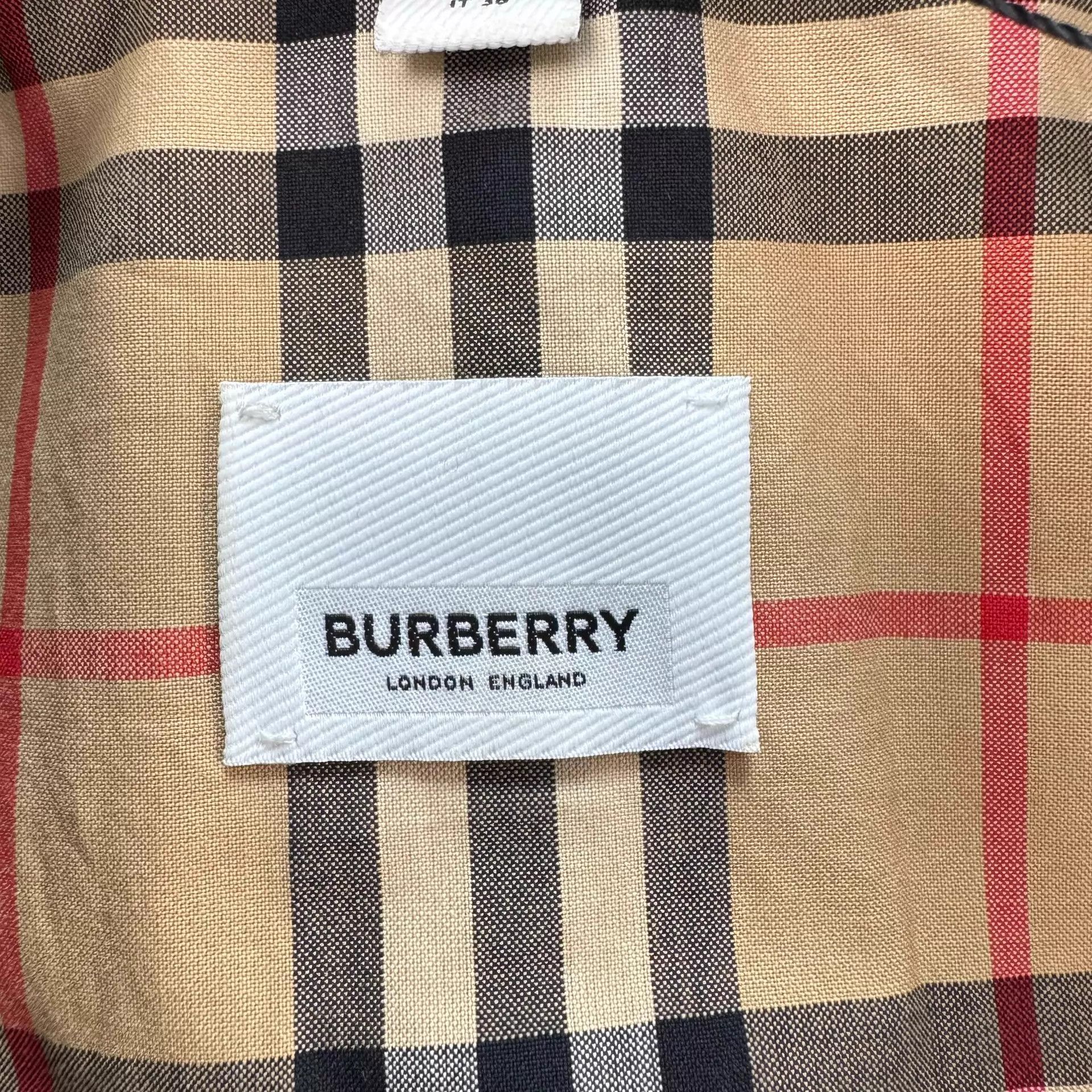 Burberry Burberry Silk Lined Check Jacket UK4 95 New Size XS / US 0-2 / IT 36-38 - 7 Thumbnail