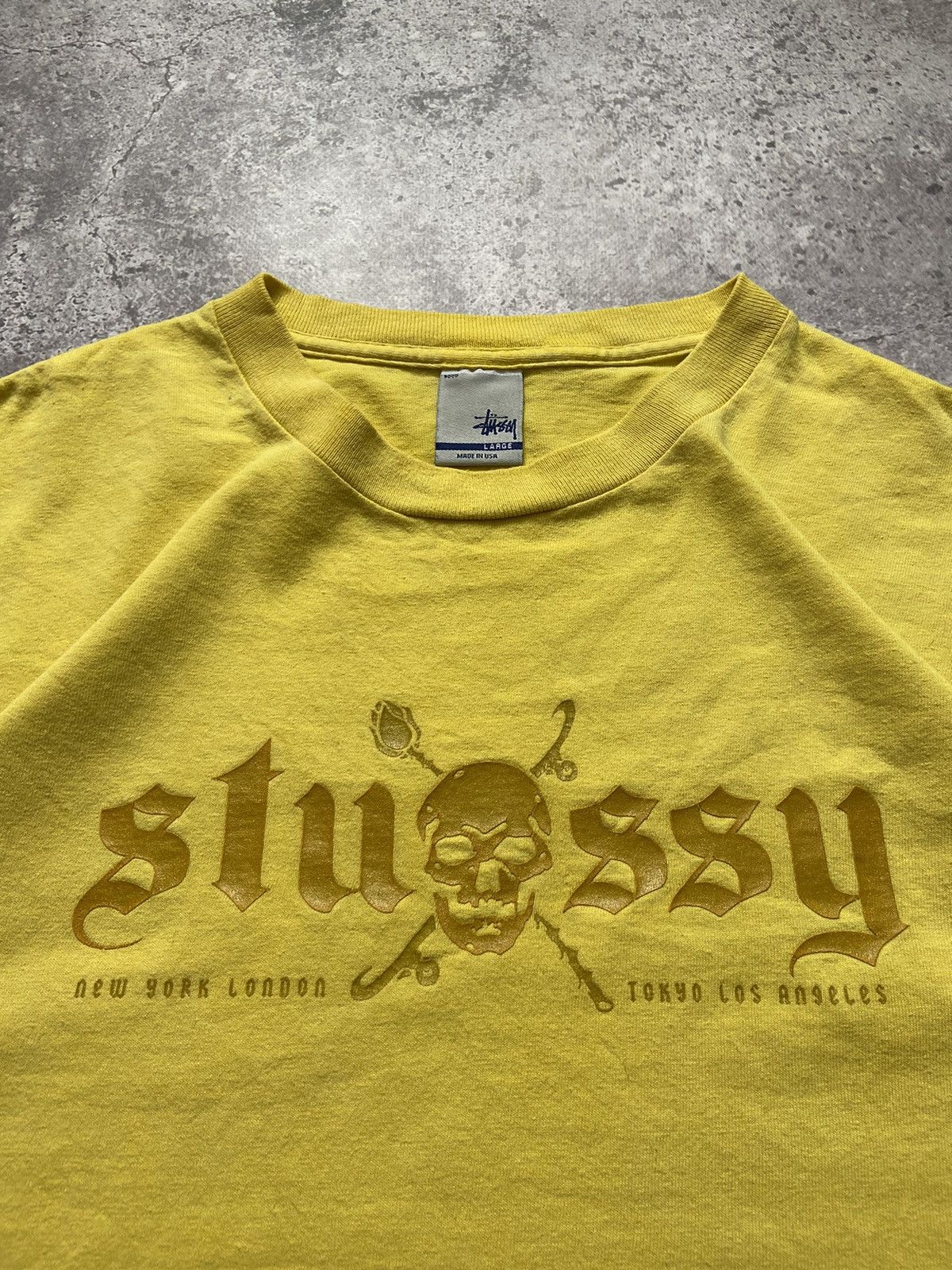 Other Vintage 90s Stussy made in USA single stitch rare t-shirt Size US L / EU 52-54 / 3 - 2 Thumbnail