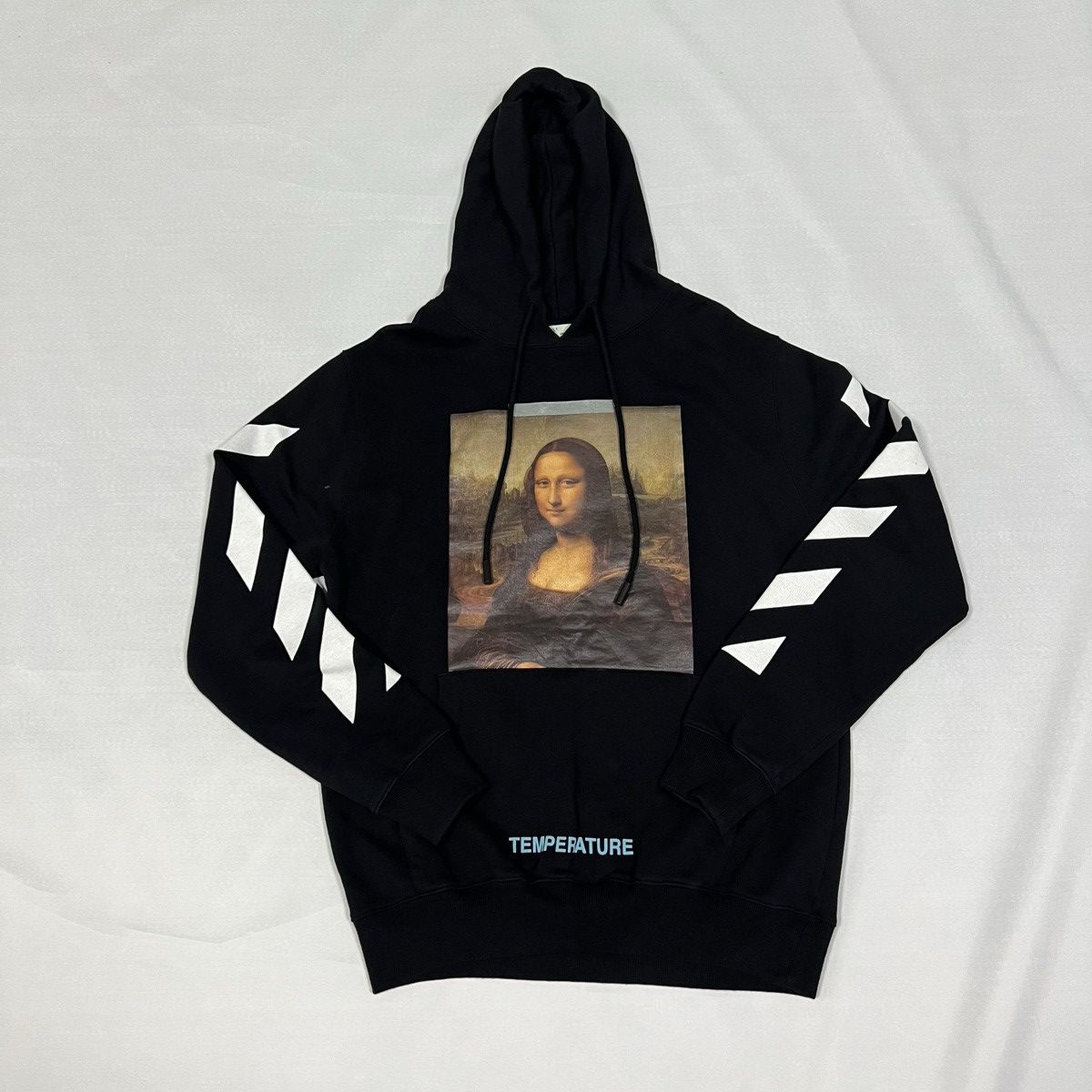 image of Off White Off-White Ss18 Monalisa Hoodie in Black, Men's (Size Small)