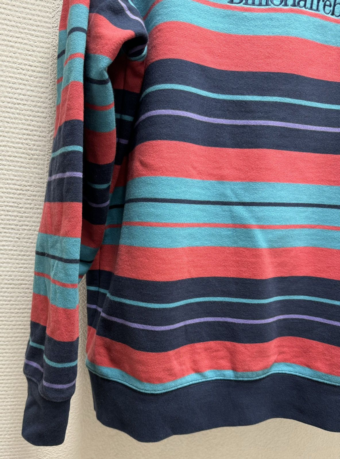 Billionaire Boys Club Billionaire boys club bbc sweatahirt Xl striped vintage Size US XL / EU 56 / 4 - 4 Thumbnail