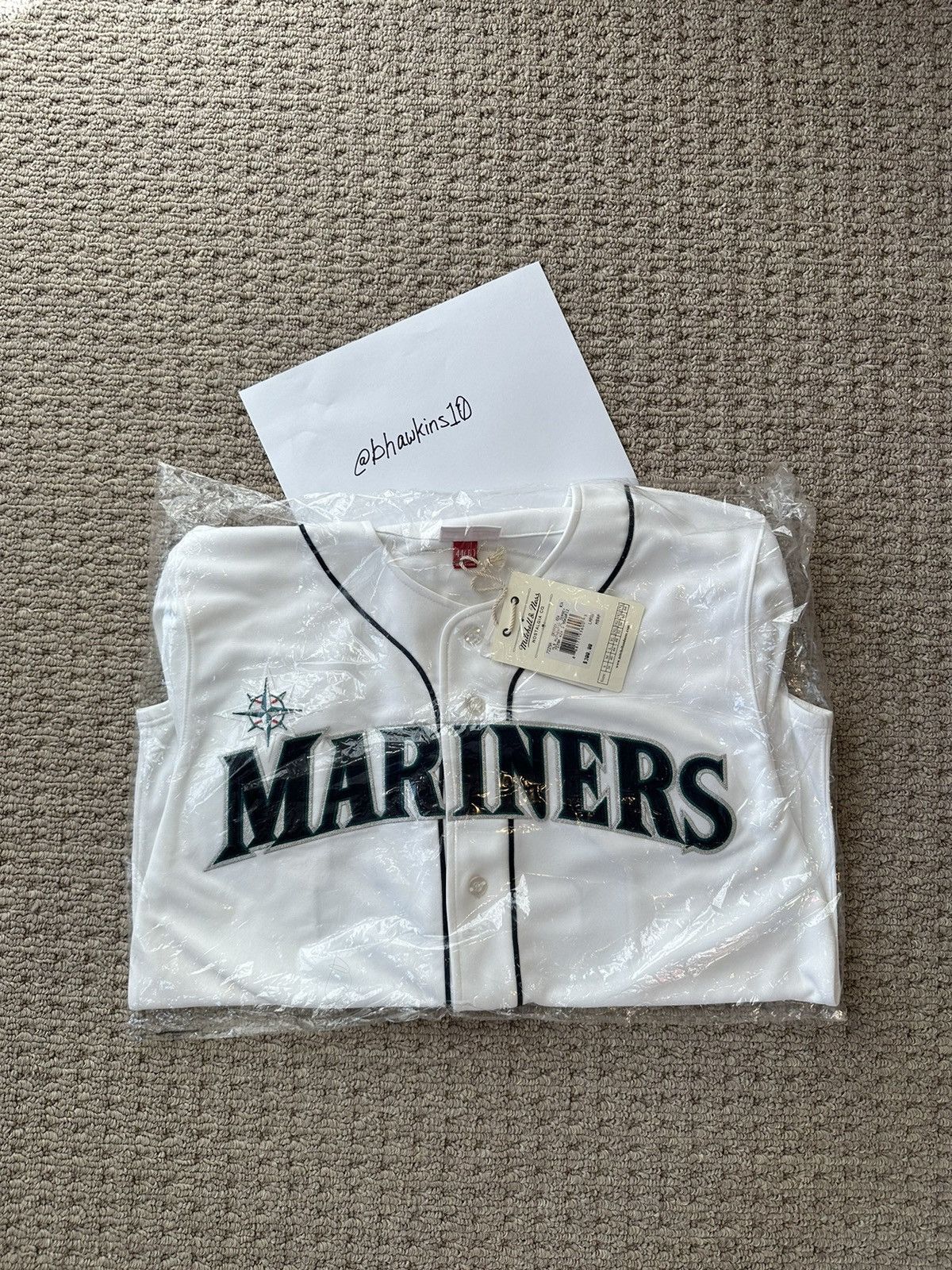 Mitchell & Ness Mitchell and Ness Ken Griffey Jr 1995 Mariners Grailed