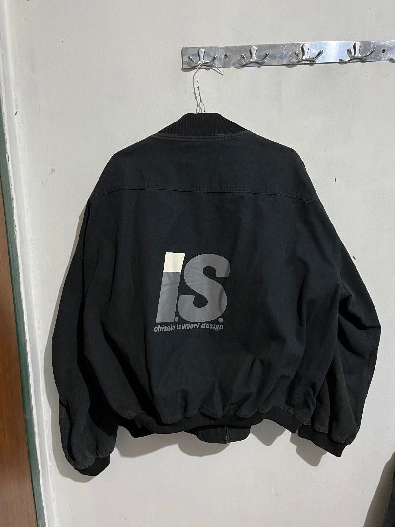 Issey Miyake Issey Miyake I.S. Issey Sport Wool Bomber Jacket