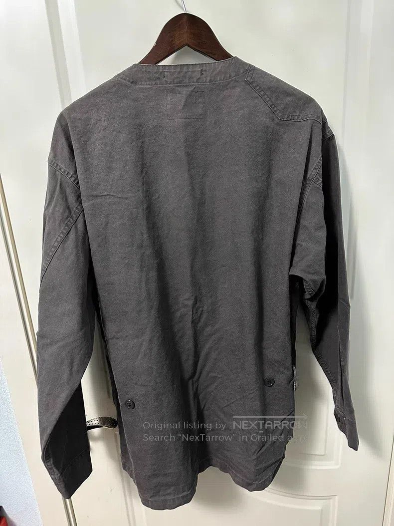 Wtaps Wtaps Long-sleeved collarless single pocket shirt Size US M / EU 48-50 / 2 - 2 Thumbnail