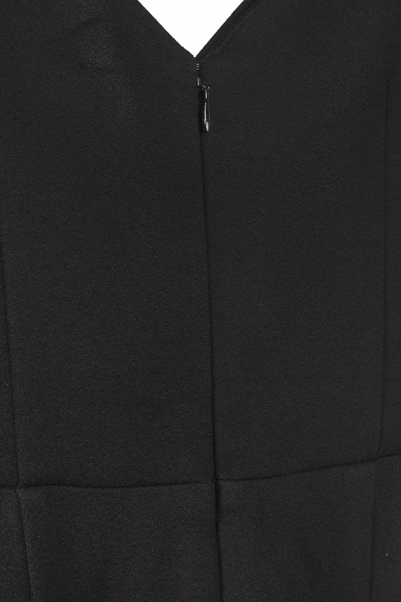 Carven Carven Lys Noir Wool Cut-Out Midi Dress Size S / US 4 / IT 40 - 8 Thumbnail