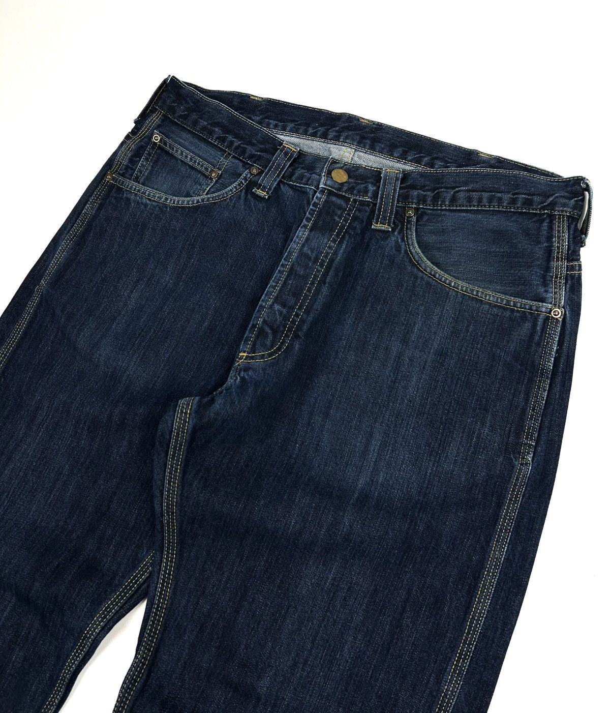 Carhartt Carhartt Retro Pant Vintage Jeans Blue Denim Pants Y2K Size US 32 / EU 48 - 7 Thumbnail