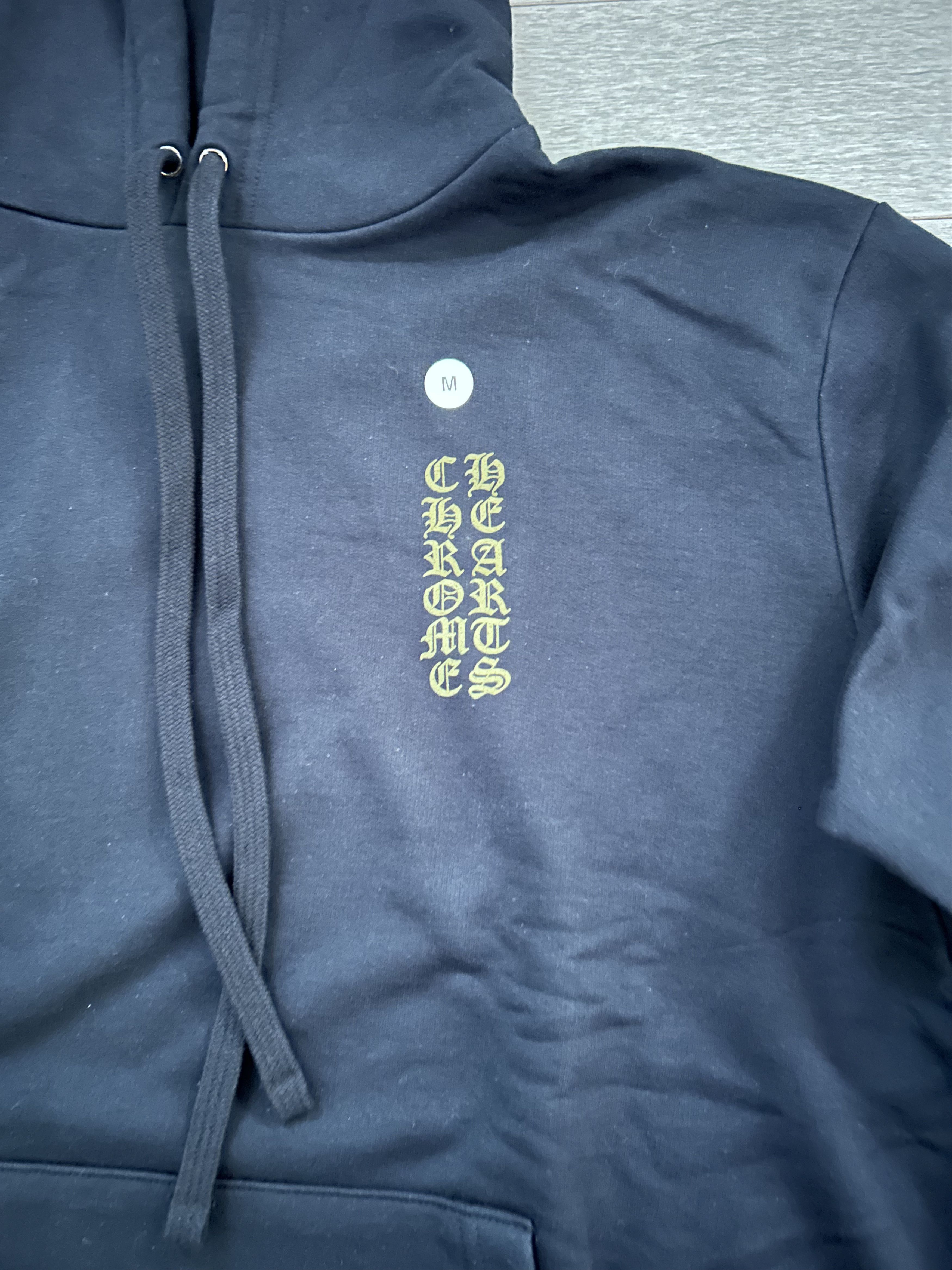 Chrome Hearts Chrome Hearts Vertical Logo Hoodie Black/Army Green Size US M / EU 48-50 / 2 - 3 Thumbnail