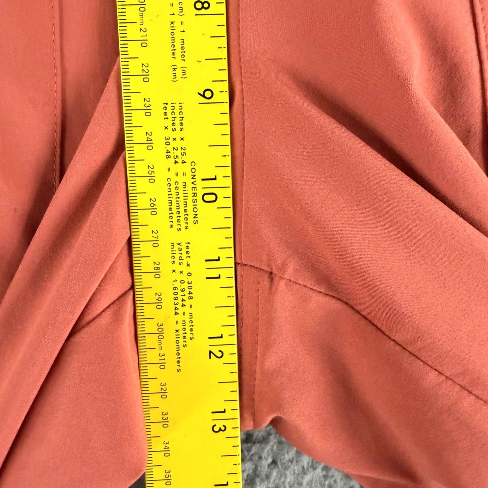 Athleta Athleta Chelsea Cargo Lined Pants Orange High Rise Jogger Womens 10 Size 24" / US 00 / IT 34 - 5 Thumbnail