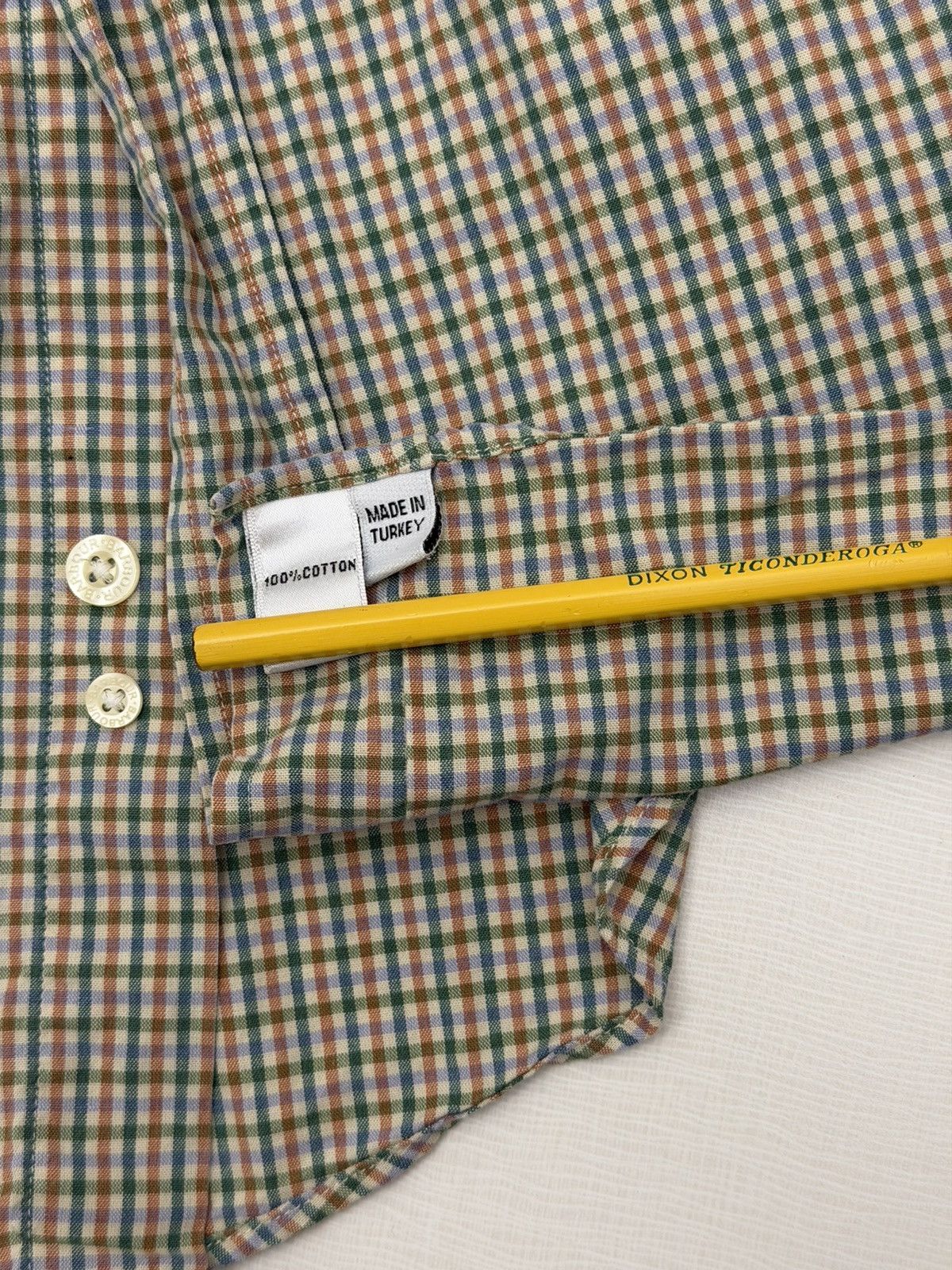 Barbour Barbour Classic Check Button Down Shirt Large Plaid L/S Size US L / EU 52-54 / 3 - 8 Thumbnail