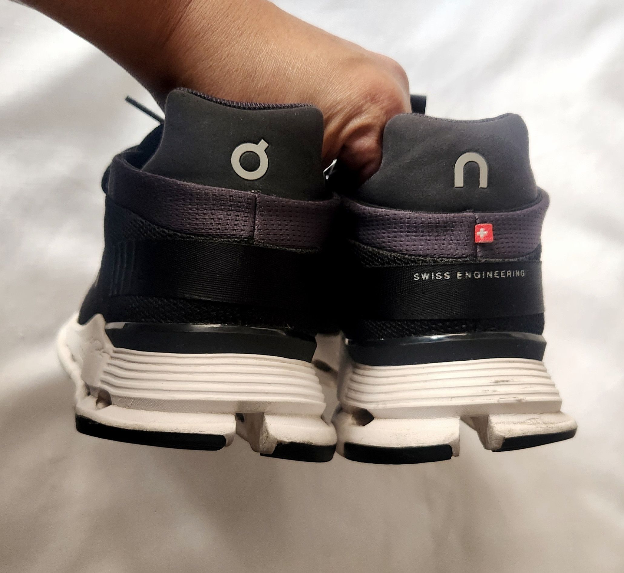 On On Cloudnova Running Shoes Black Gray and white Size 12.5 Size US 12.5 / EU 45-46 - 7 Thumbnail