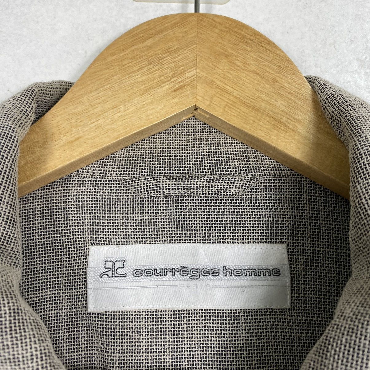 Andre Courreges × Courreges × Japanese Brand Courreges Homme Button Jacket Size US M / EU 48-50 / 2 - 9 Thumbnail