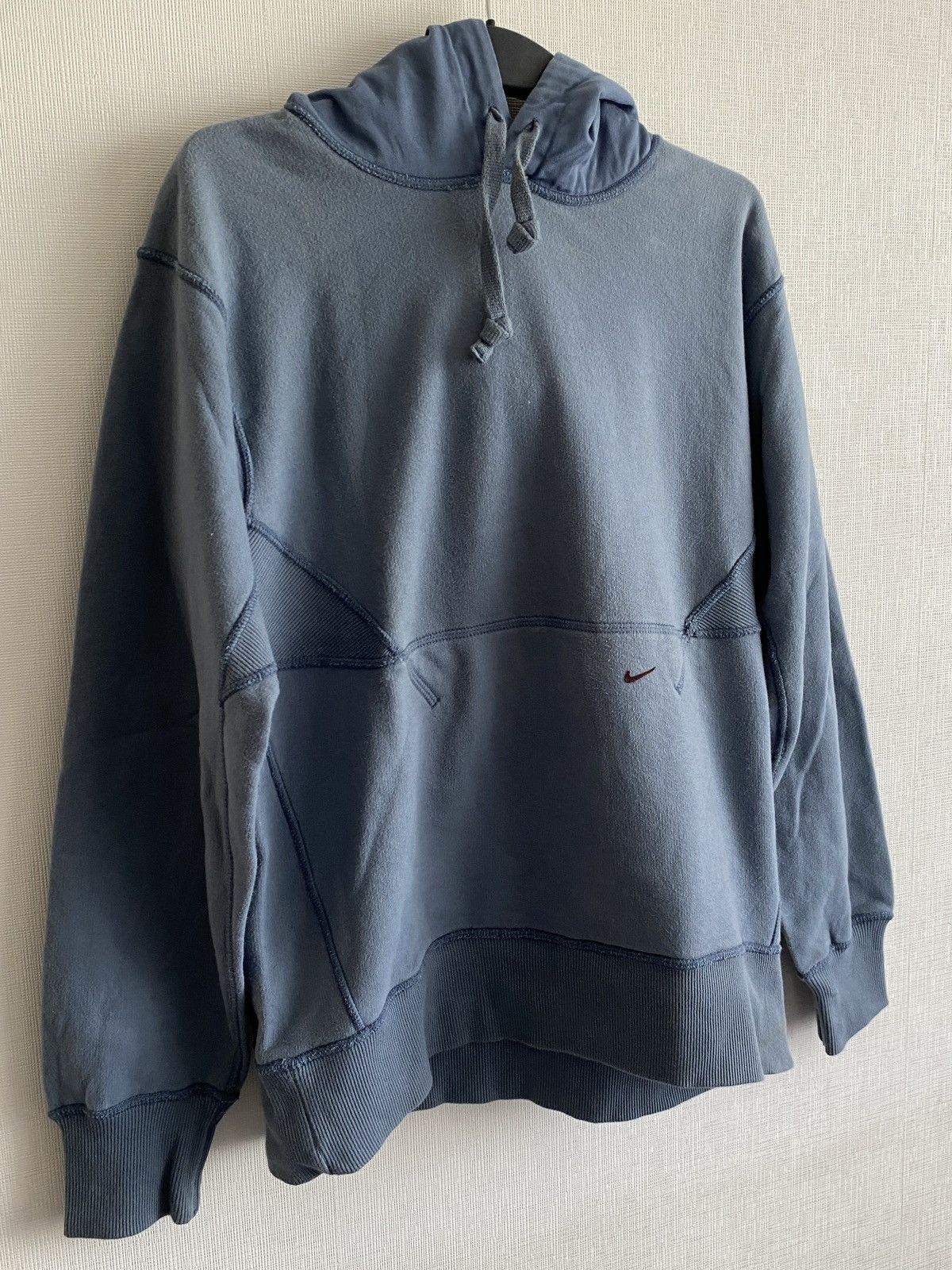 Vintage Nike y2k Vintage Brown Logo Boxy Crewneck Boxy Sweatshirt Size US M / EU 48-50 / 2 - 3 Thumbnail