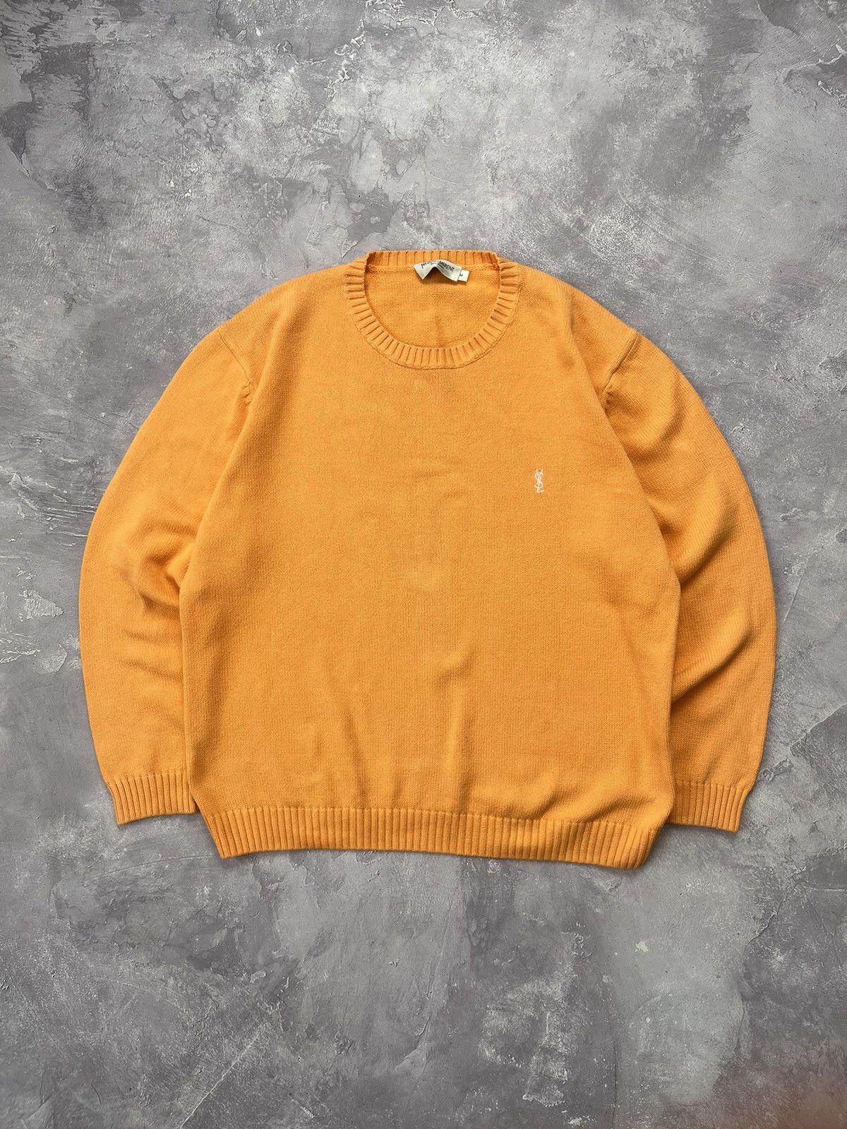 Yves Saint Laurent YSL yves saint laurent sweater knited sweatshirt vintage Size US M / EU 48-50 / 2 - 1 Thumbnail
