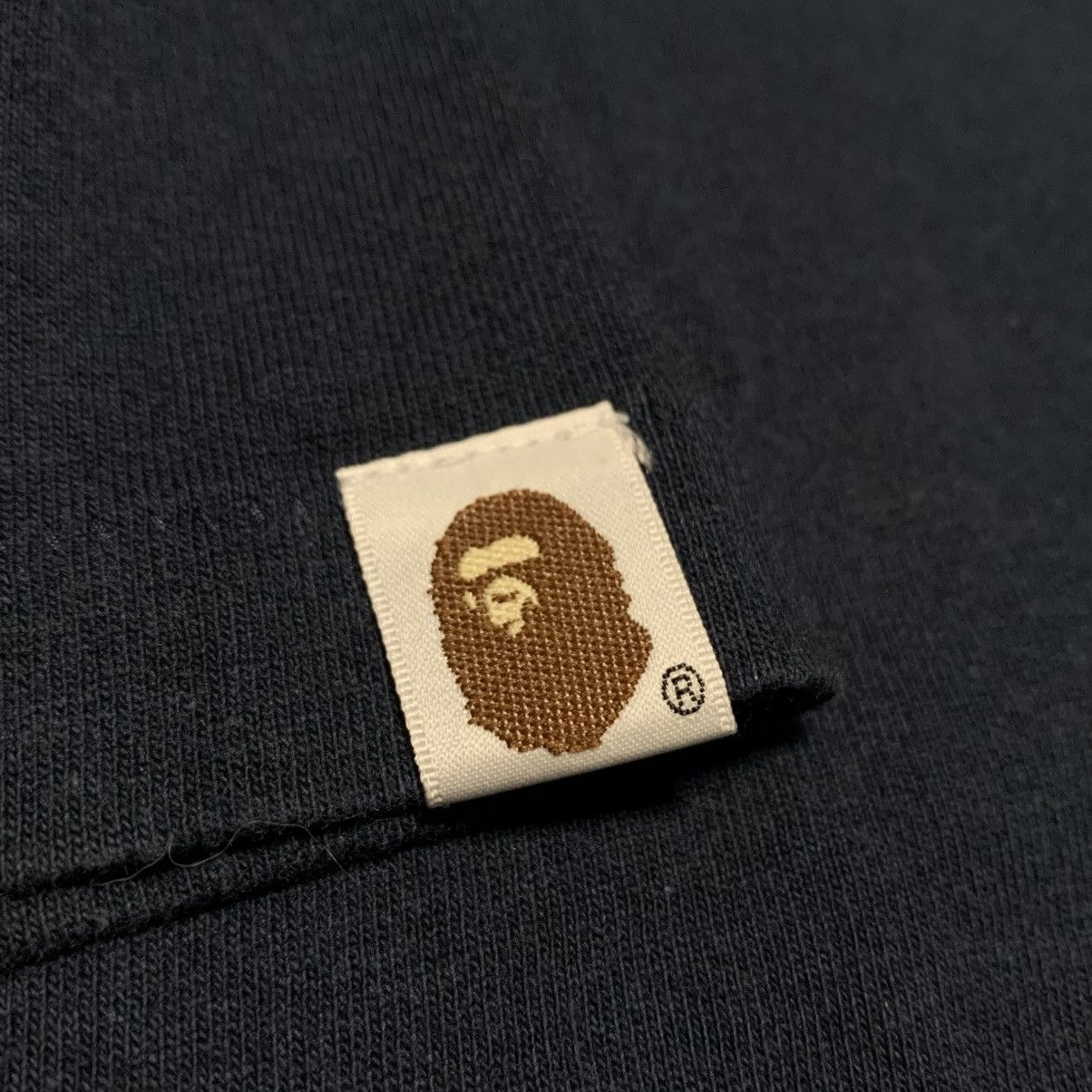 Bape Bape Large Ape Shall Never Kill Ape Navy Blue Tee Size US L / EU 52-54 / 3 - 7 Thumbnail
