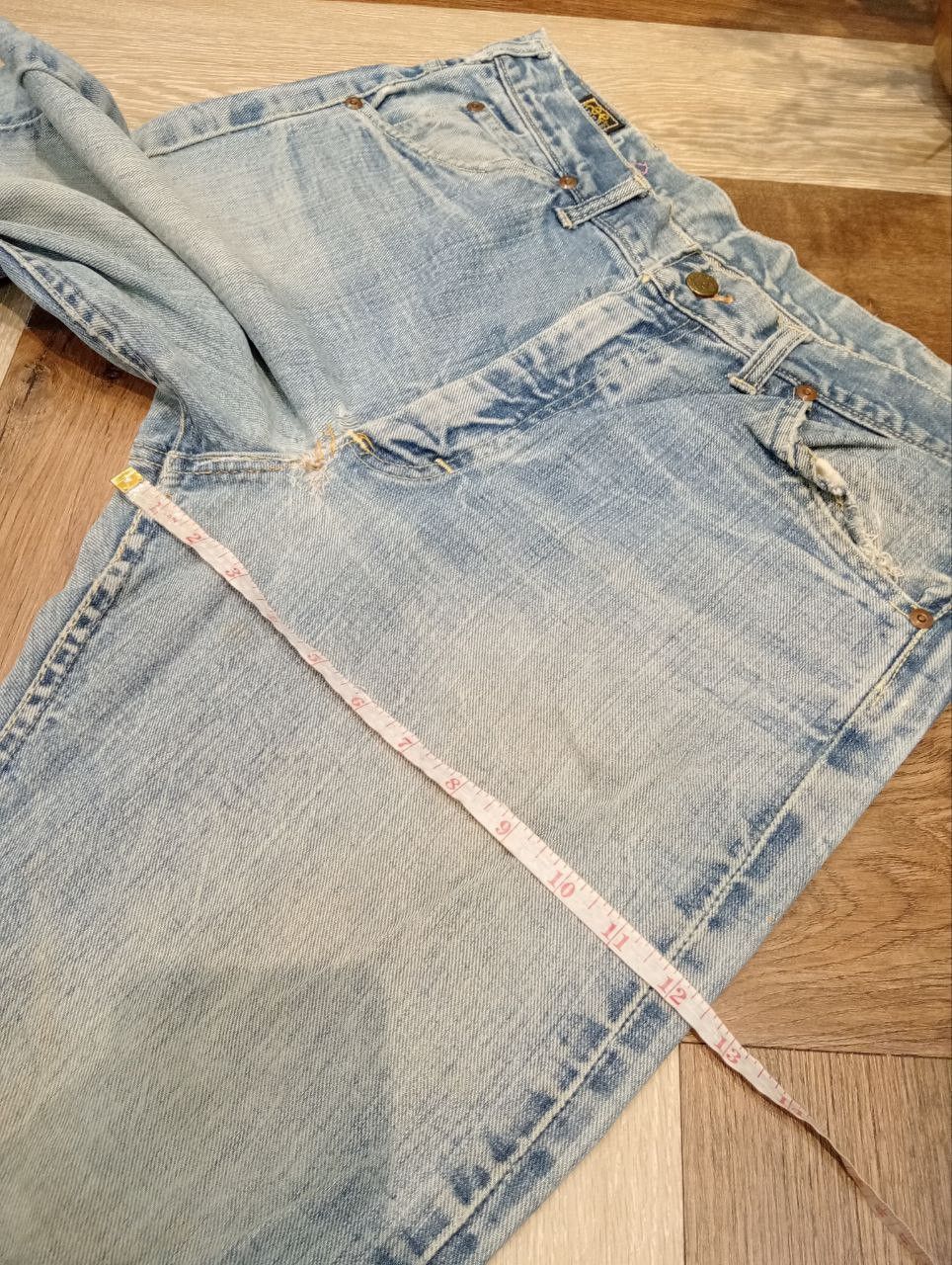 Lee RARE LEE RIDERS VINTAGE SANFORIZED FLARED JEANS - SIZE 34 Size US 34 / EU 50 - 20 Thumbnail