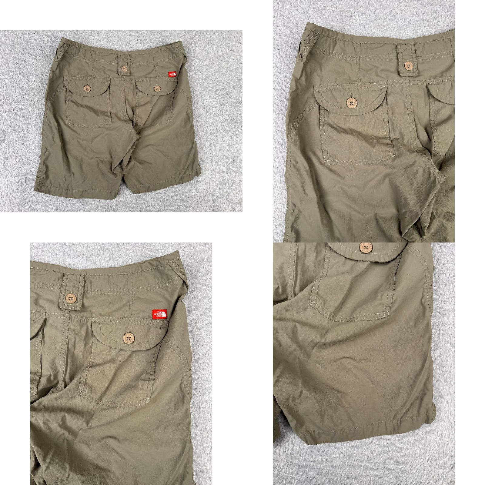 The North Face The North Face Shorts Women 6 L Beige Chino 100% Nylon Hiking Camping 30x8 Size 28" / US 6 / IT 42 - 9 Thumbnail