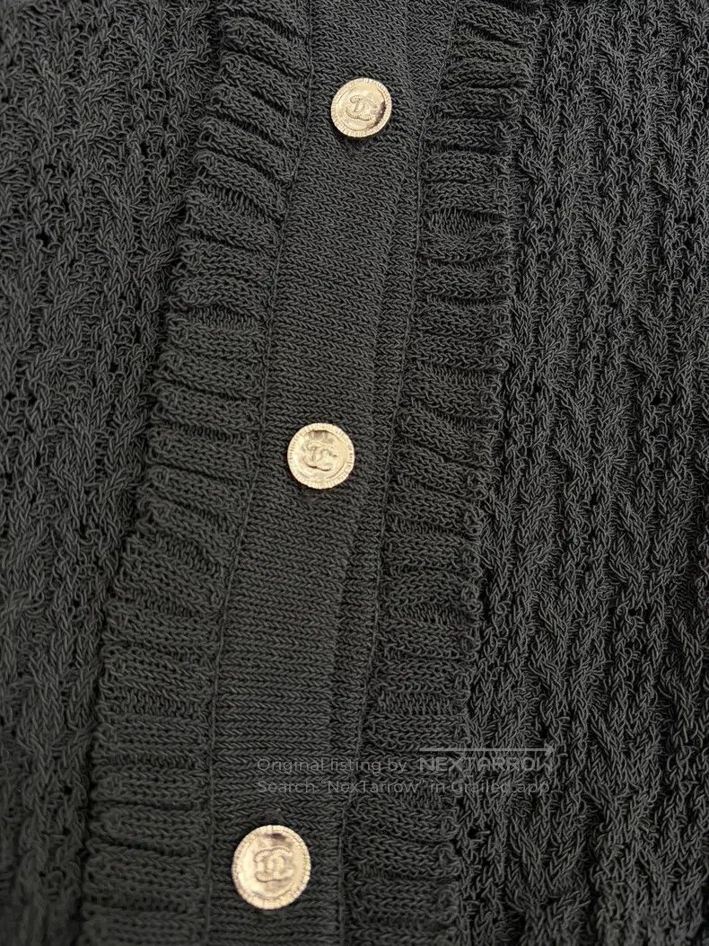 Chanel Chanel The latest ruffled knitted cardigan in early spring Size XS / US 0-2 / IT 36-38 - 3 Thumbnail