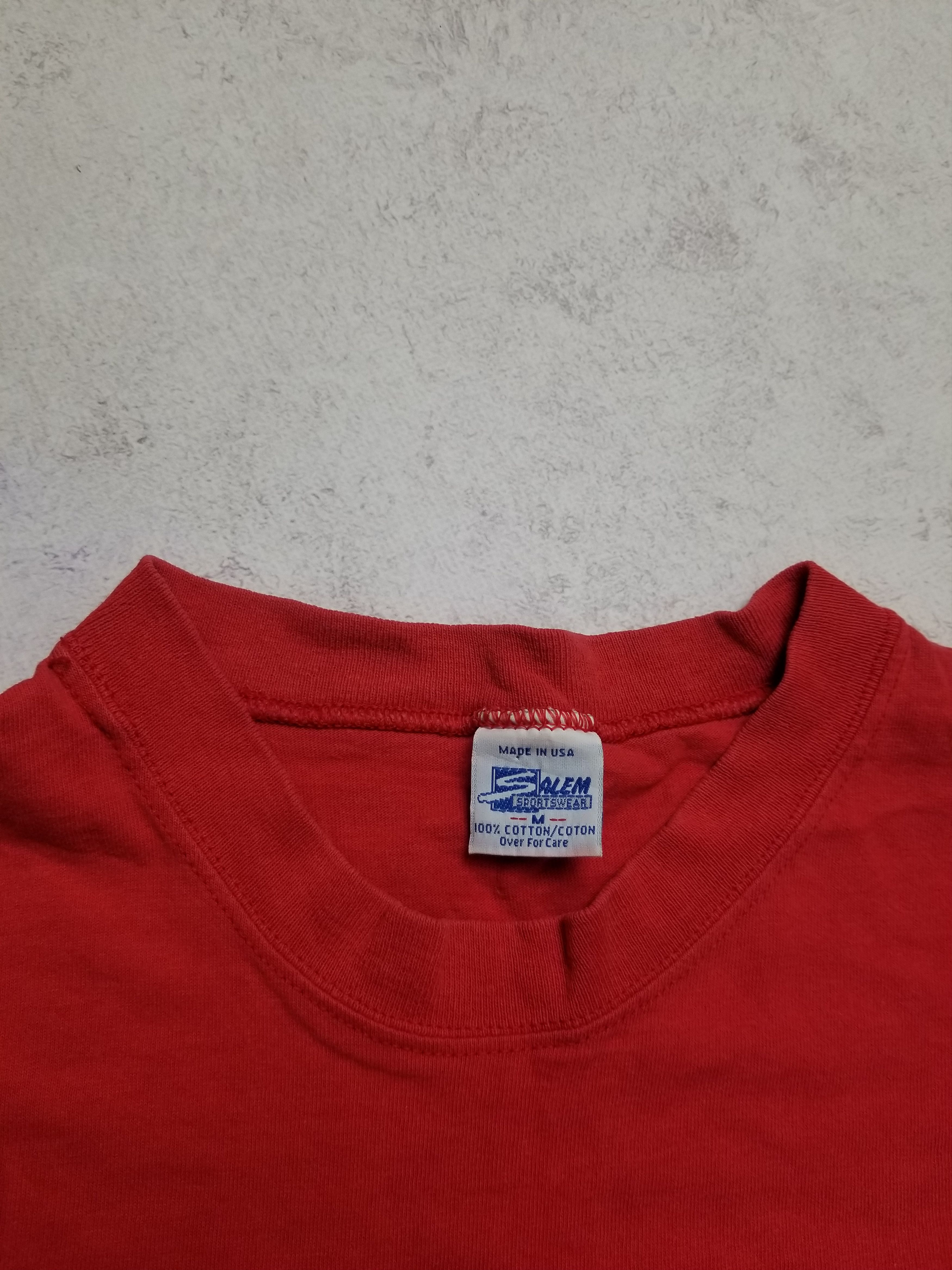 Salem Sportswear Vintage 94s SALEM SPORTWEAR CLEVELAND INDIANS MLB T-Shirt Size US M / EU 48-50 / 2 - 8 Thumbnail