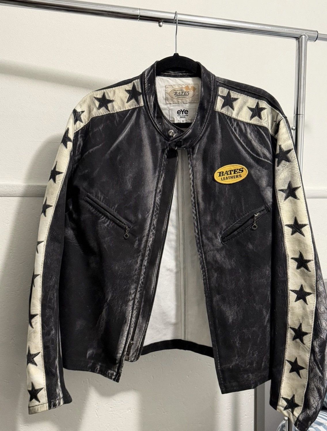 Junya Watanabe Junya Watanabe Bates Leather motorcycle jacket