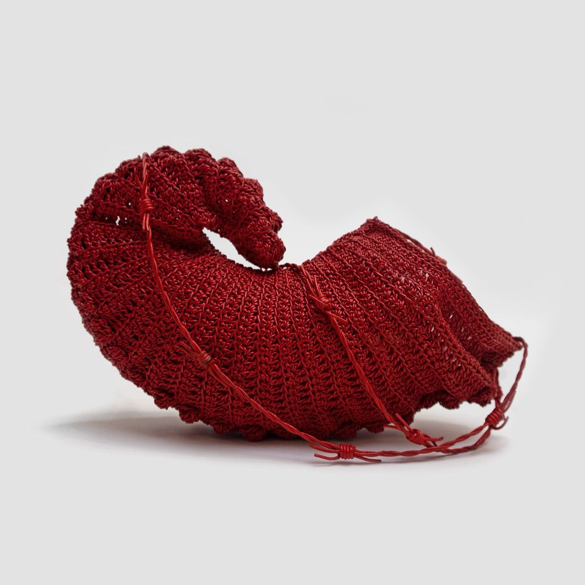 Kiko Kostadinov Spring Summer 2020 Red Corno Bag Size ONE SIZE - 2 Thumbnail