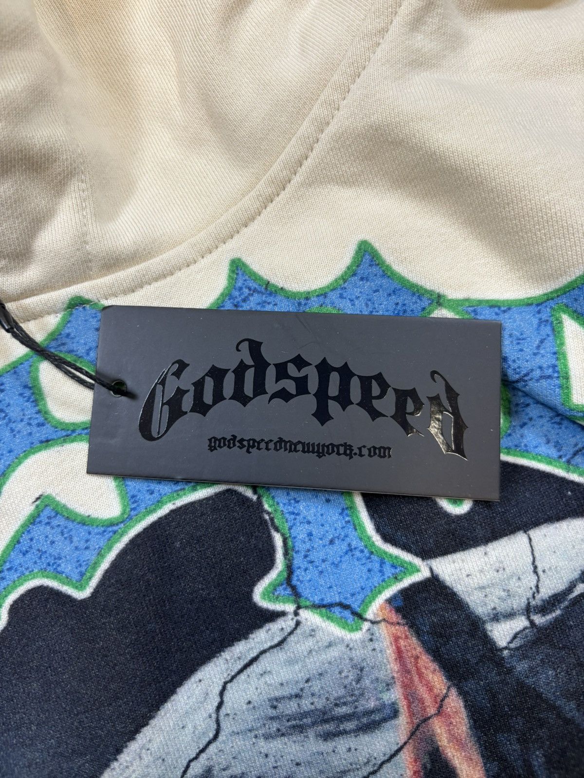 Godspeed Godspeed F.T.D. Hoodie, Bone Size US XXL / EU 58 / 5 - 8 Thumbnail