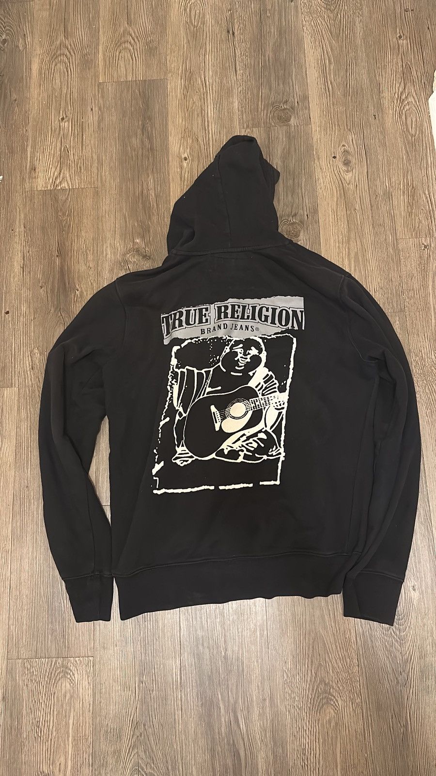 True Religion Vintage black true religion hoodie Size US M / EU 48-50 / 2 - 2 Thumbnail
