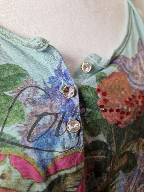 Hysteric Glamour Vintage ed hardy style mini dress mesh japan y2k Size S / US 4 / IT 40 - 3 Thumbnail