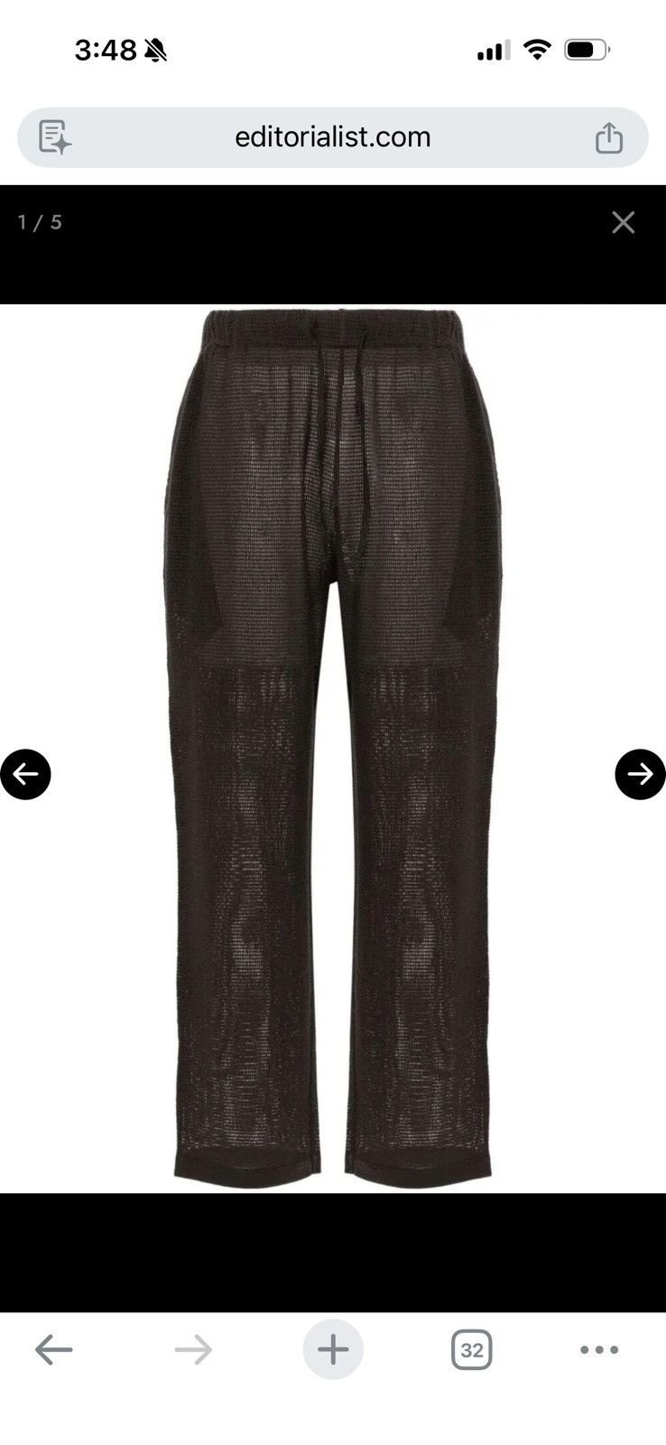 Gimaguas Gimaguas Gray Diablo Trousers Size US 32 / EU 48 - 2 Thumbnail