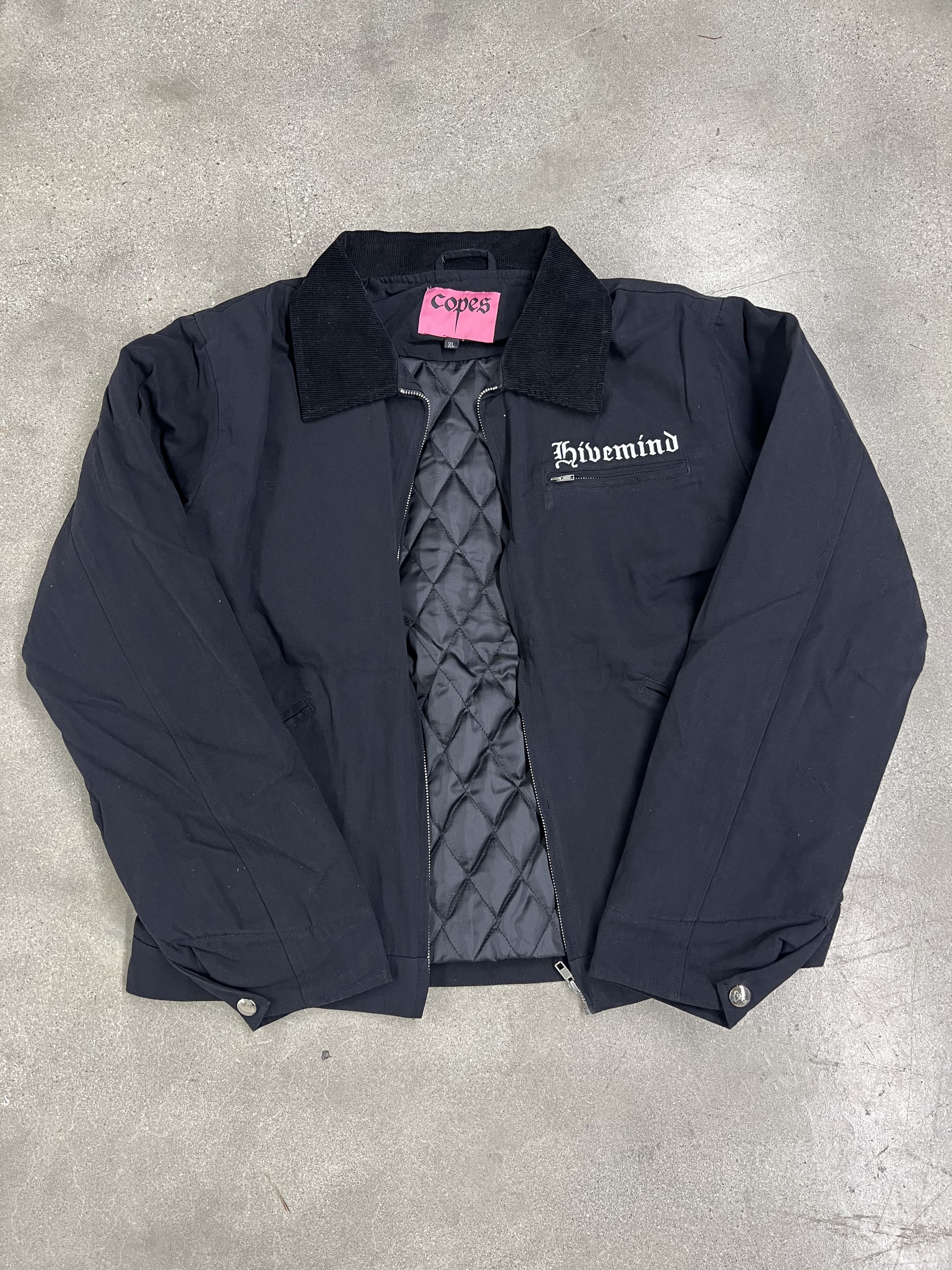 Copes Hivemind Motor City Work Jacket - Black Size US XL / EU 56 / 4 - 1 Thumbnail