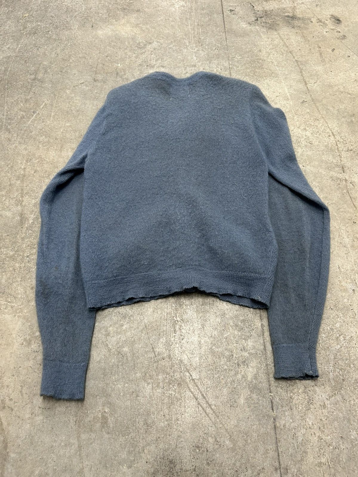 Vintage Vintage blue mohair cardigan Kurt cobain rare Size US M / EU 48-50 / 2 - 5 Thumbnail