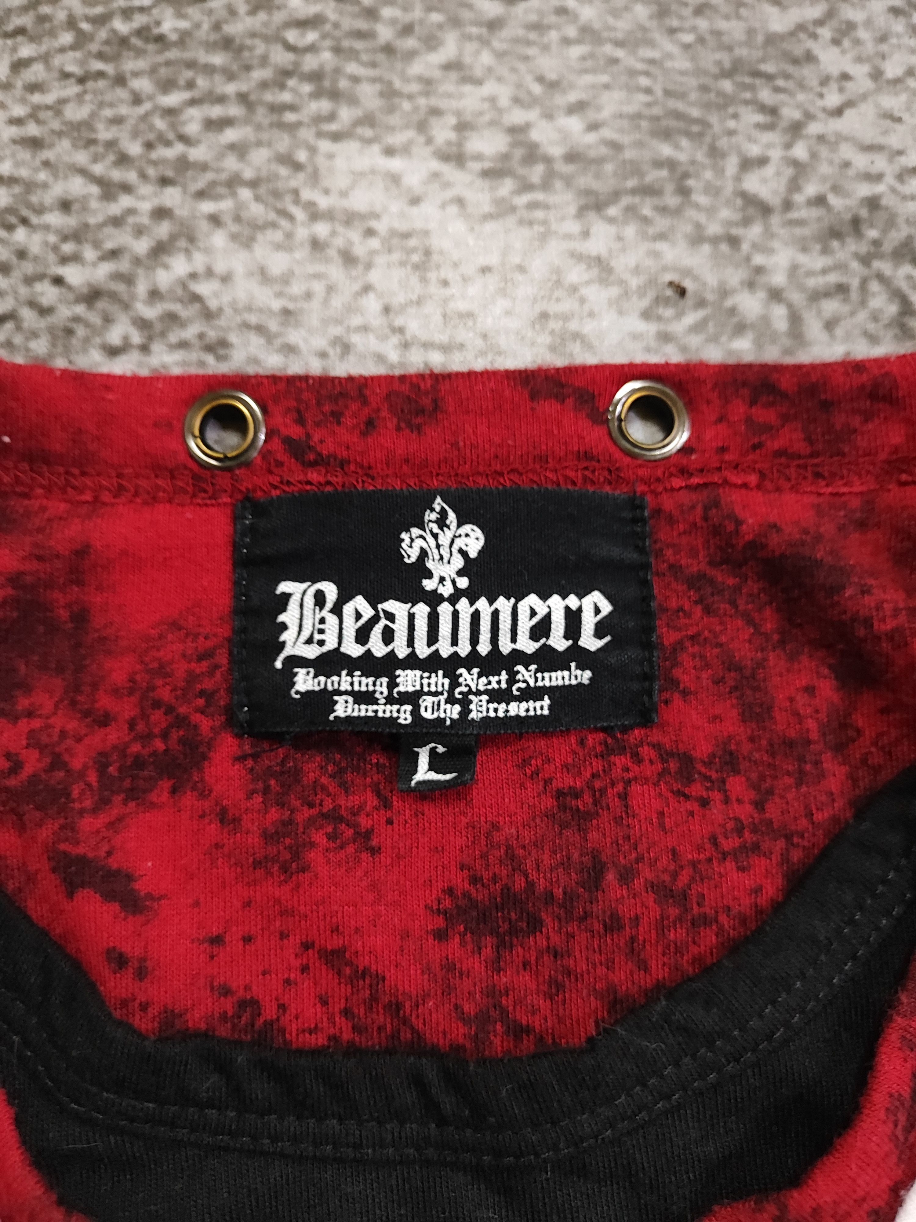 Japanese Brand Vintage Y2k Beaumere Double Layer Long sleeve Size M / US 6-8 / IT 42-44 - 9 Thumbnail